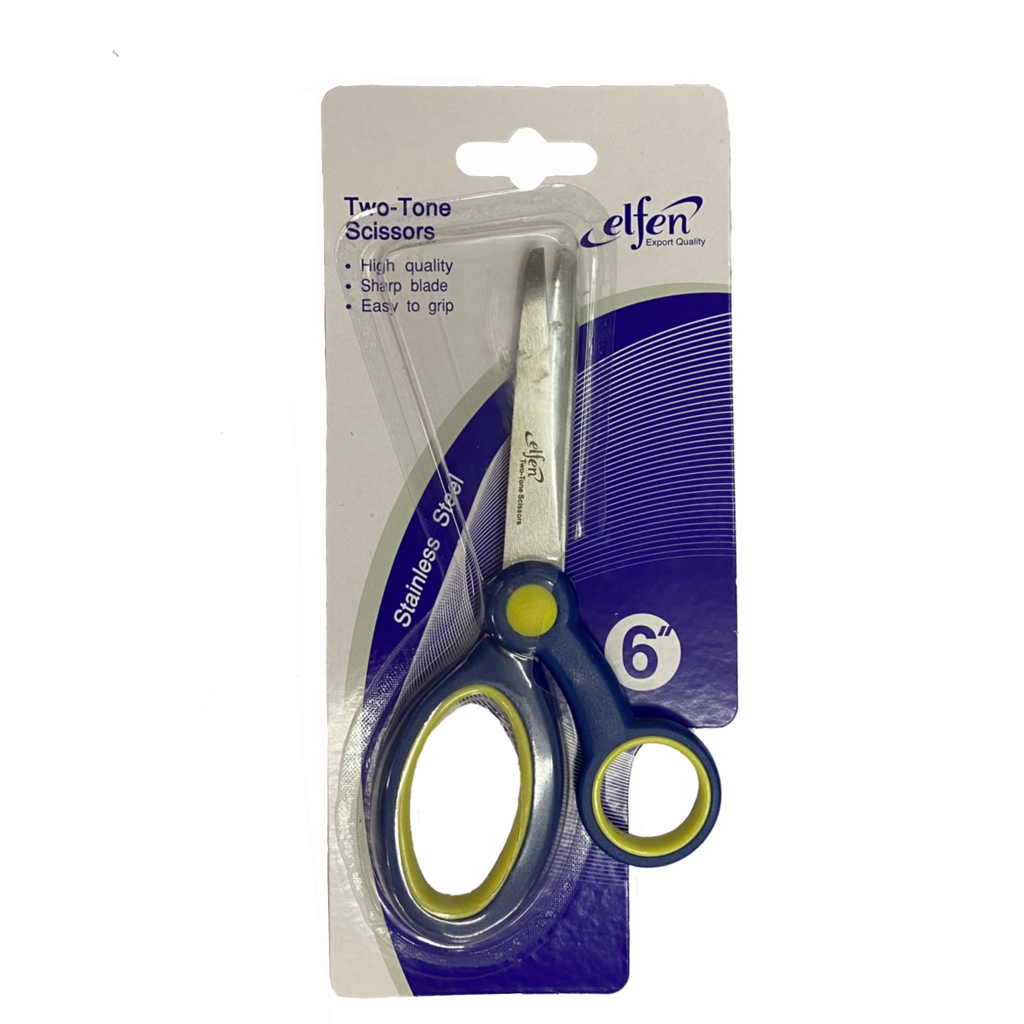 กรรไกร 6" เอลเฟ่น TWO-TONE ELFEN