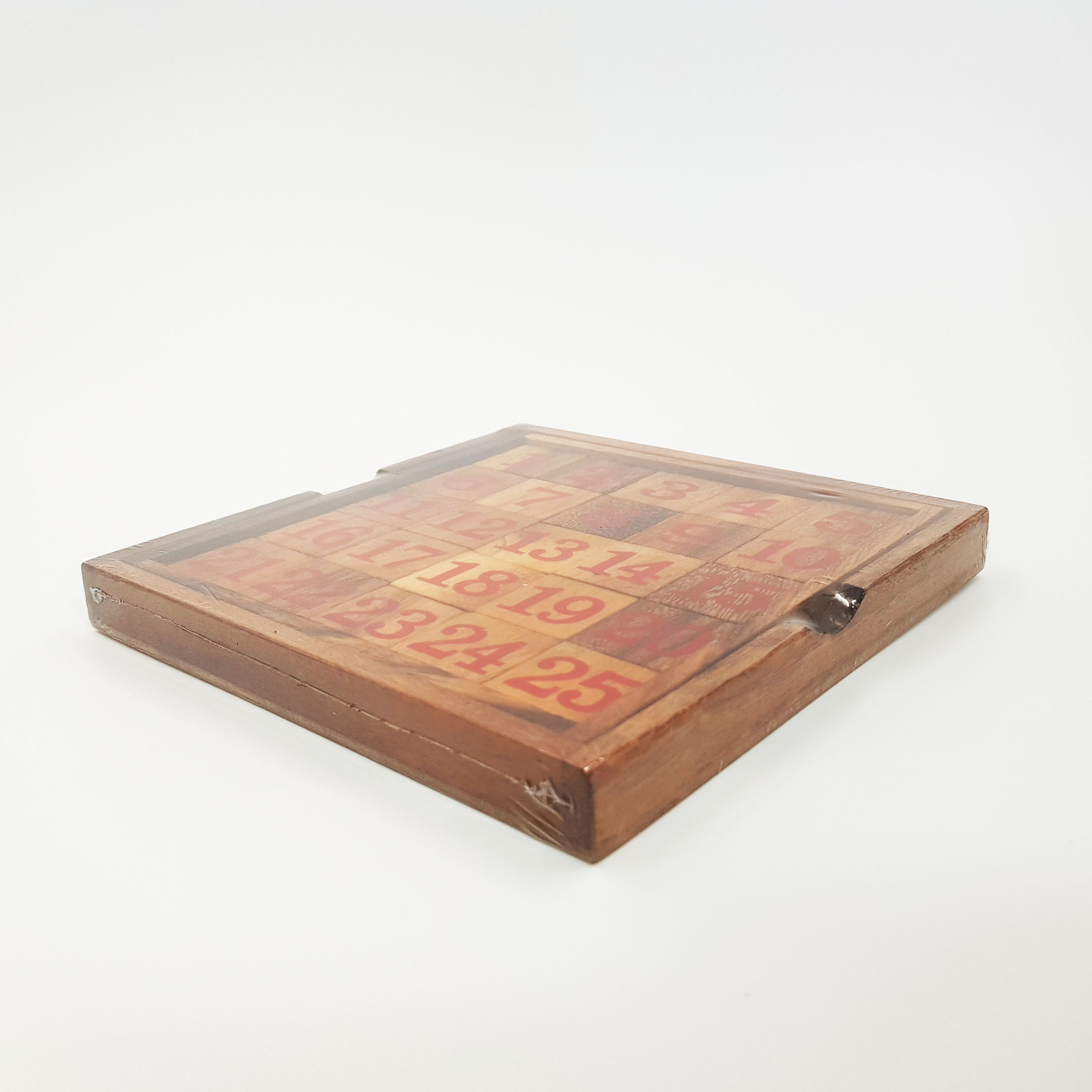 เกมแก้ปริศนาเลื่อนตัวเลขไม้ บล็อกตัวต่อไม้ เกมขยับตัวเลขไม้