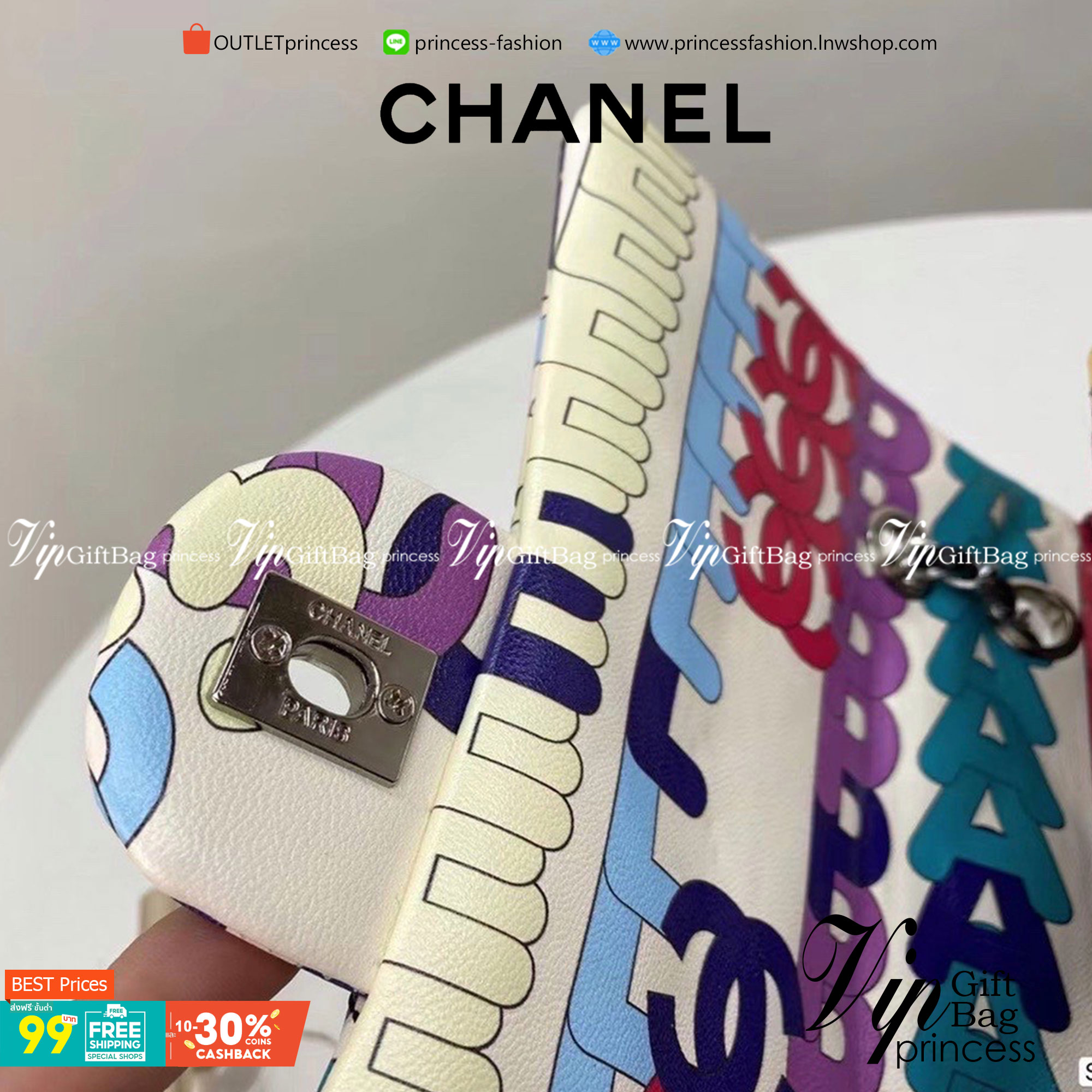 VIP 】CHANEL CLASSIC VINTAGE รุ่นเข้าใหม่ พิมพ์ลายแน่นมากกก ต้อนรับปีใหม่ ด้วยโทนสีสดใส ดีไซน์ยอดนิยมหนังสวยอยู่ทรงดูแลรักษาง่าย งานอะไหล่ทองเพิ่มความหรูหรา พร้อมส่งที่ไทยราคาสุดคุ้มห้ามพลาด!