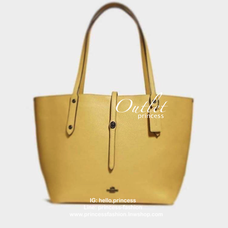 COACH MARKET TOTE กระเป๋าถือใบใหญ่ทรง TOTE ทรงกระเป๋าสวยหรู กระเป๋าใบใหญ่ใส่ของได้เยอะ