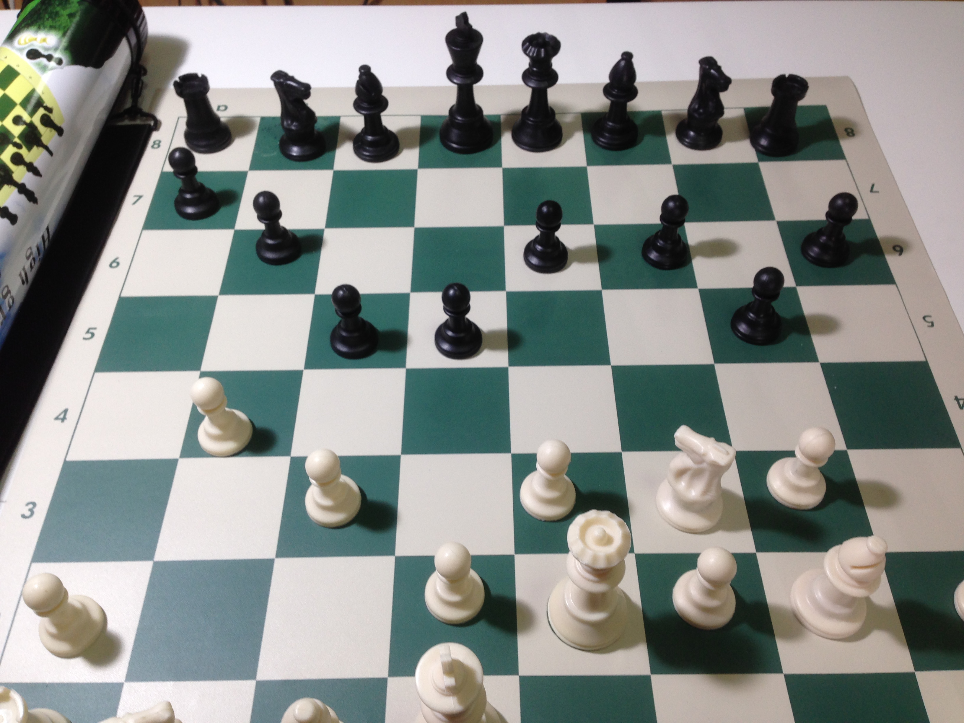 ชุดกระเป๋าพร้อมตัวหมากรุกสากลและกระดานผ้ายาง