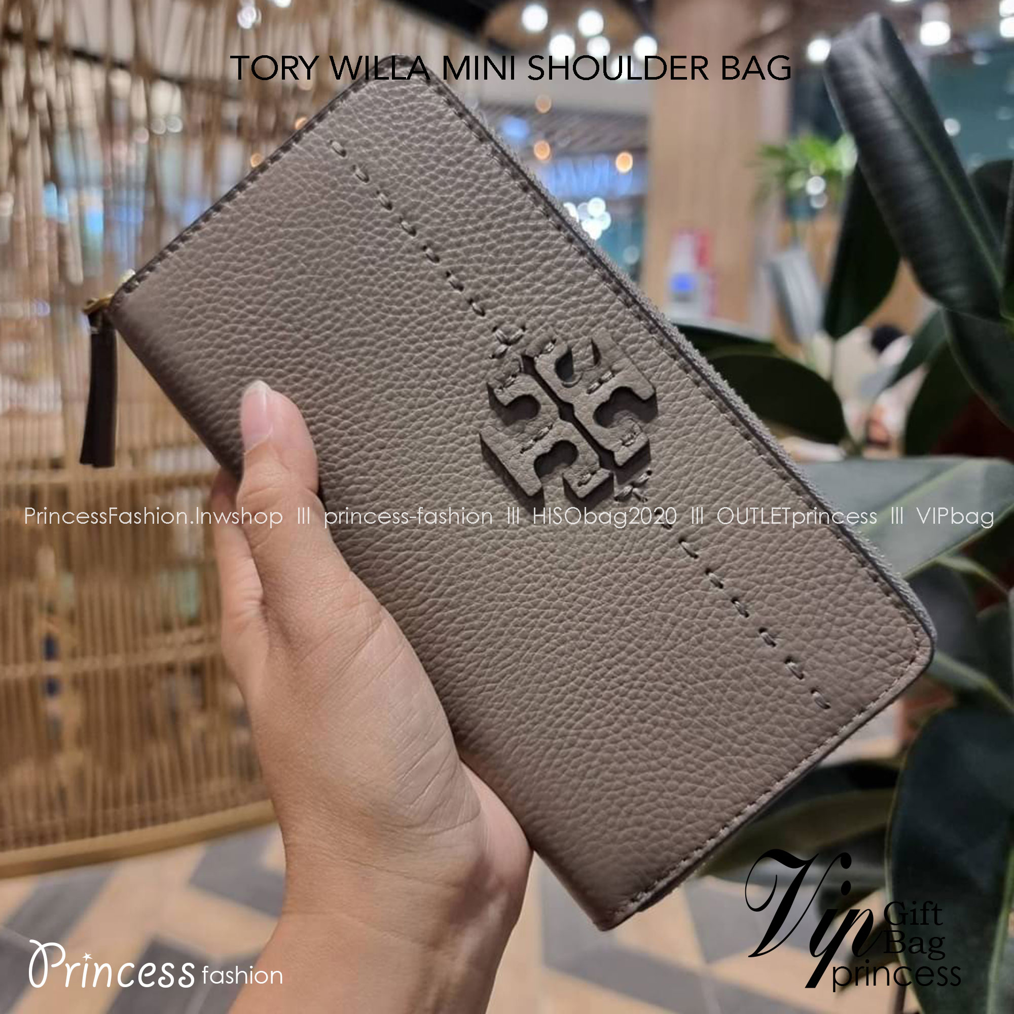 TORY BURCH MCGRAW ZIP CONTINENTAL WALLET กระเป๋าสตางค์ใบยาวรุ่นหายาก จัดเต็มสีสวยพร้อมส่ง ขนาดกำลังพอเหมาะ วัสดุหนังวัวสัมผัสดีมาก