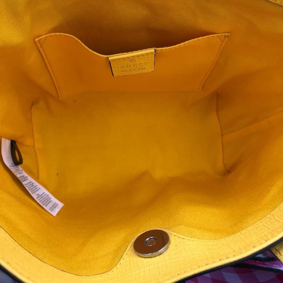 VIP 】Animal-Friendly Gucci Kid GG Supreme Tote Bag งานหนังแท้ทรงตั้งสวย ขนาดกะทัดรัด จุของได้เยอะ ใช้ได้ทั้งเด็กและผู้ใหญ่ น่ารักมากค่ะ