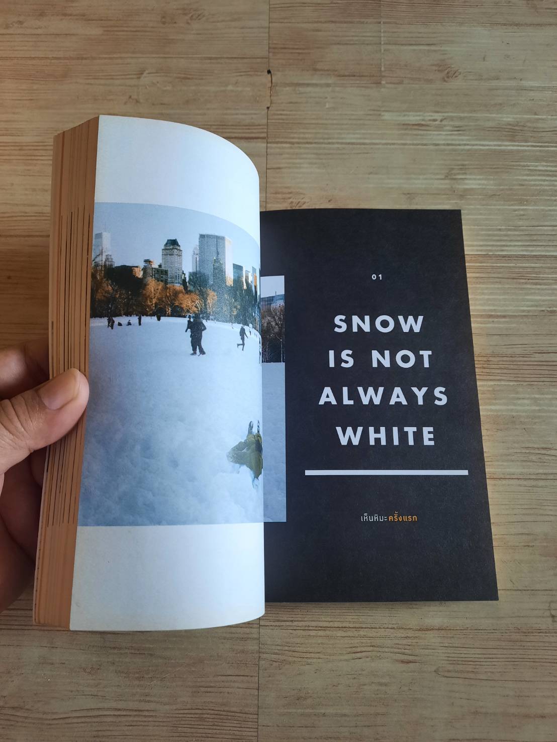 New York 1st Time ธนชาติ ศิริภัทราชัย เขียน