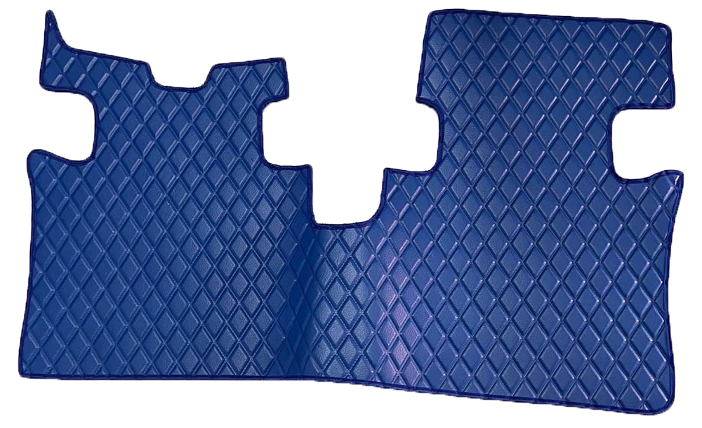 ยางปูพื้นรถยนต์ TOYOTA YARIS 2018-22 ลายไดมอนด์ สีน้ำเงิน 3ชิ้น (พร้อมส่ง)