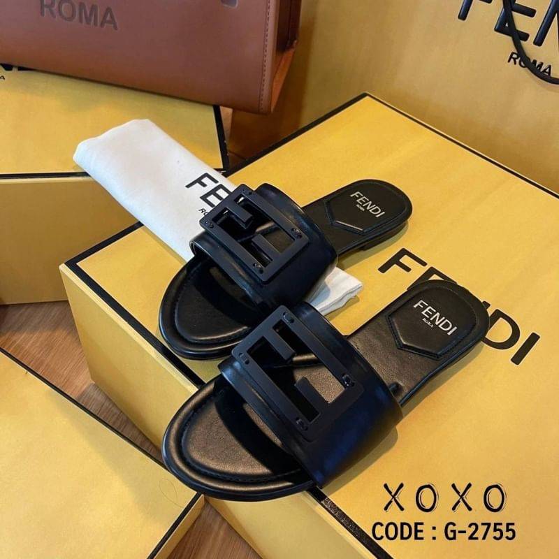 Fendi Sandals แตะฉลุโลโก้ งานชนช้อป งานจริงสวยมาก แอดมินบอกเลยต้องมี แมทส์ชุดง่าย น้ำกนักเบา