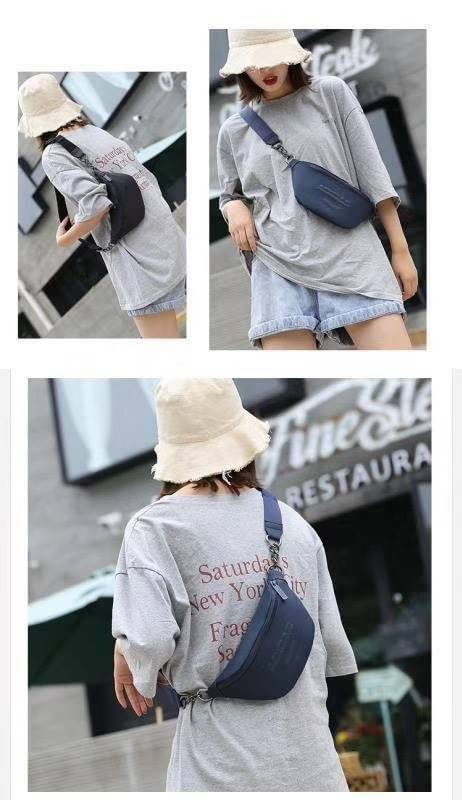 Adidas polyester waist bag รุ่นใหม่ชนช้อป!! กระเป๋าสะพายคาดอกหรือคาดเอวสไตล์สปอร์ต วัสดุหนังpu น้ำหนักเบา ใช้งานง่ายสะดวก มีช่องซิปใช้งานทั้งบนสายปรับได้ยาวถึง96cm ดีเทลสวยๆเป็นโลโก้ตัวนูนด้านหน้า สายคาดโซ่ต่อหนังดูเก๋มีสไตล์ ใช้งานได้ทั้งคุณผู้ชายและคุณผ