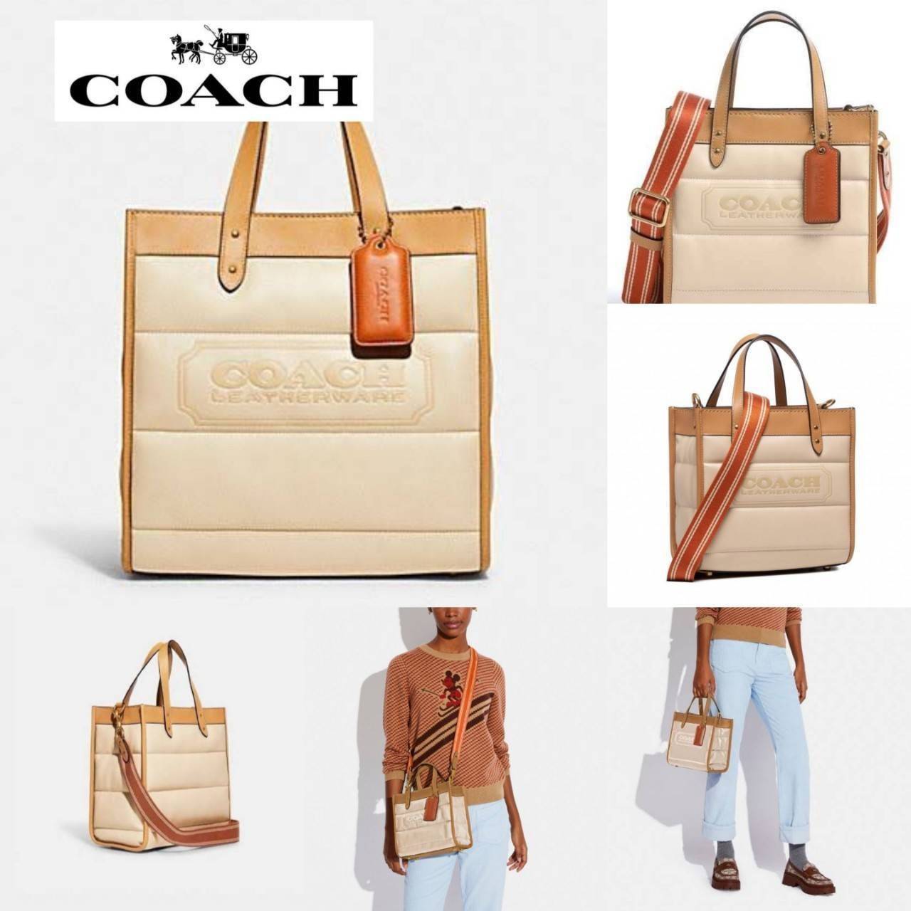 COACH CASUAL STYLE STREET STYLE 2WAY PLAIN LEATHER ELEGANT STYLE (C6958 C6852) 🌺 ที่สุด! ของที่สุด!! กระเป๋าถือ กระเป๋าสะพายรูปทรงสุดฮิต สุดคลาสสิค รุ่น UNISEX ที่ชิคๆ สบายๆ ได้ทั้งชายและหญิง// วัสดุหนังแท้ทั้งใบ ตัดเย็บด้วยหนังเนื้อนุ่มพิเศษ หนา 