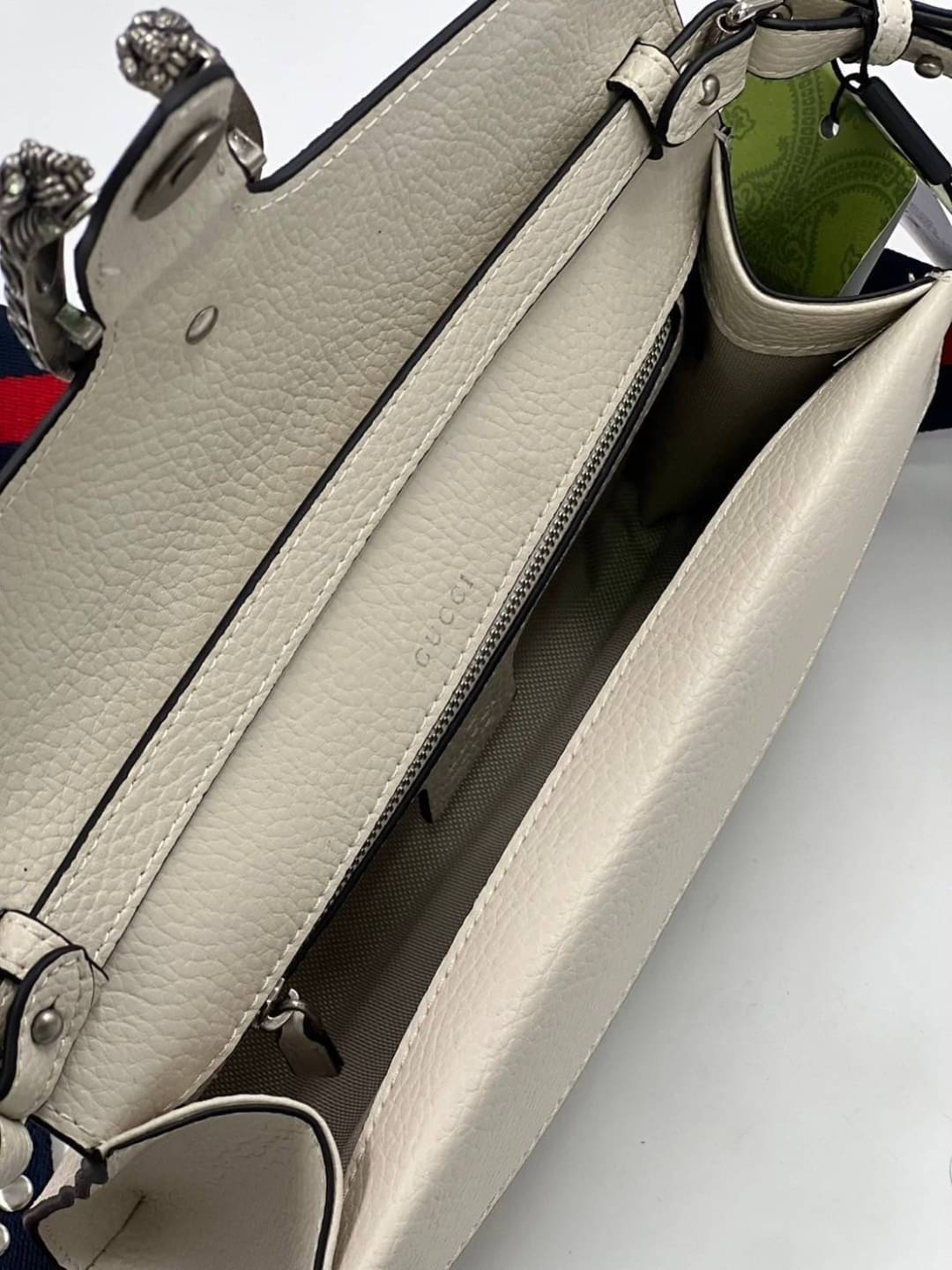 GUCCI Dionysus GG small shoulder bag ฮอตสุดไม่มีใครเกิน รุ่นใหม่ล่าสุดพร้อมสายสะพายสปอร์ต