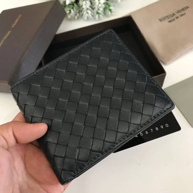 พรีเมี่ยมกิ๊ฟแท้ 100% 】Bottega Veneta BI-FOLD MEN WALLET