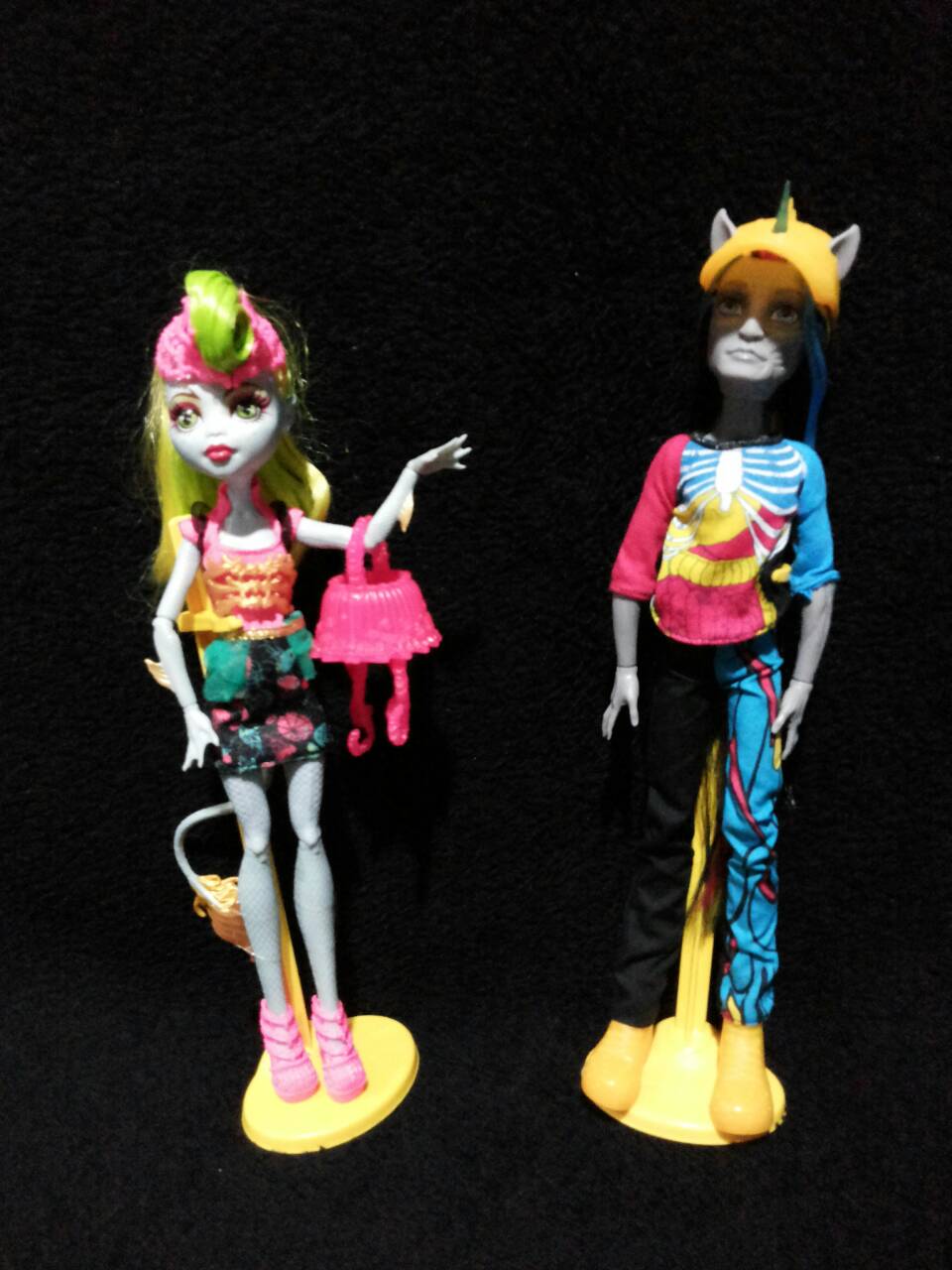 Monster High Freaky Fusion Lagoonafire ตุ๊กตามอนสเตอร์ไฮแท้มือสองสภาพดีมากๆ