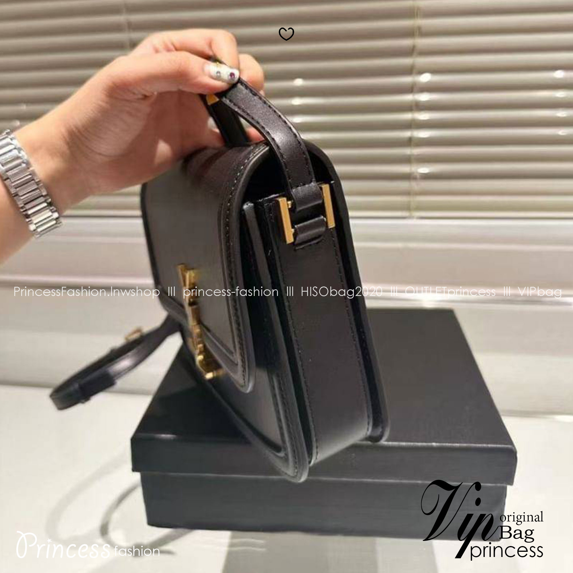 YSL Solferino Bag กระเป๋าสะพายทรงเหลี่ยมรุ่นยอดนิยม ทรงสวยคลาสสิค ใช้ได้บ่อยไม่มีเบื่อ ดีไซน์เรียบหรู ดูแพง