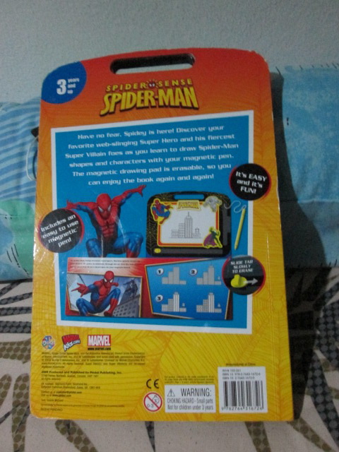 Spider Sense Spider-Man หนังสือพร้อมที่เขียนค่ะ