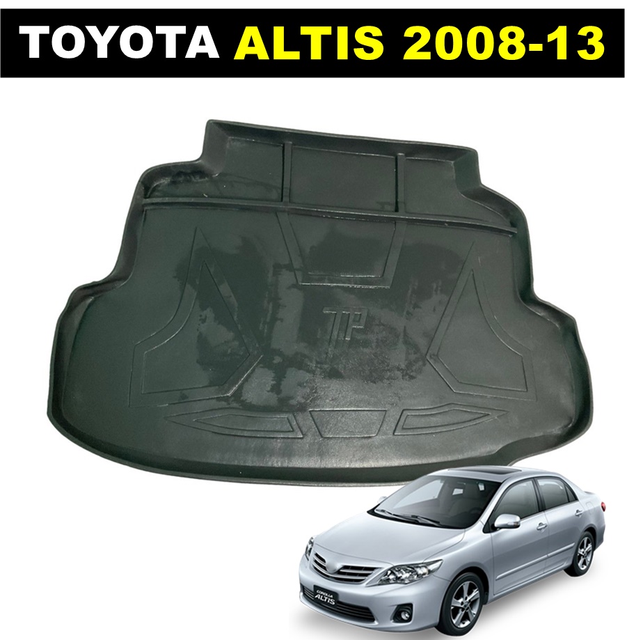 ถาดรองสัมภาระท้ายรถ TOYOTA ALTIS 2008-13 เข้ารูป100%