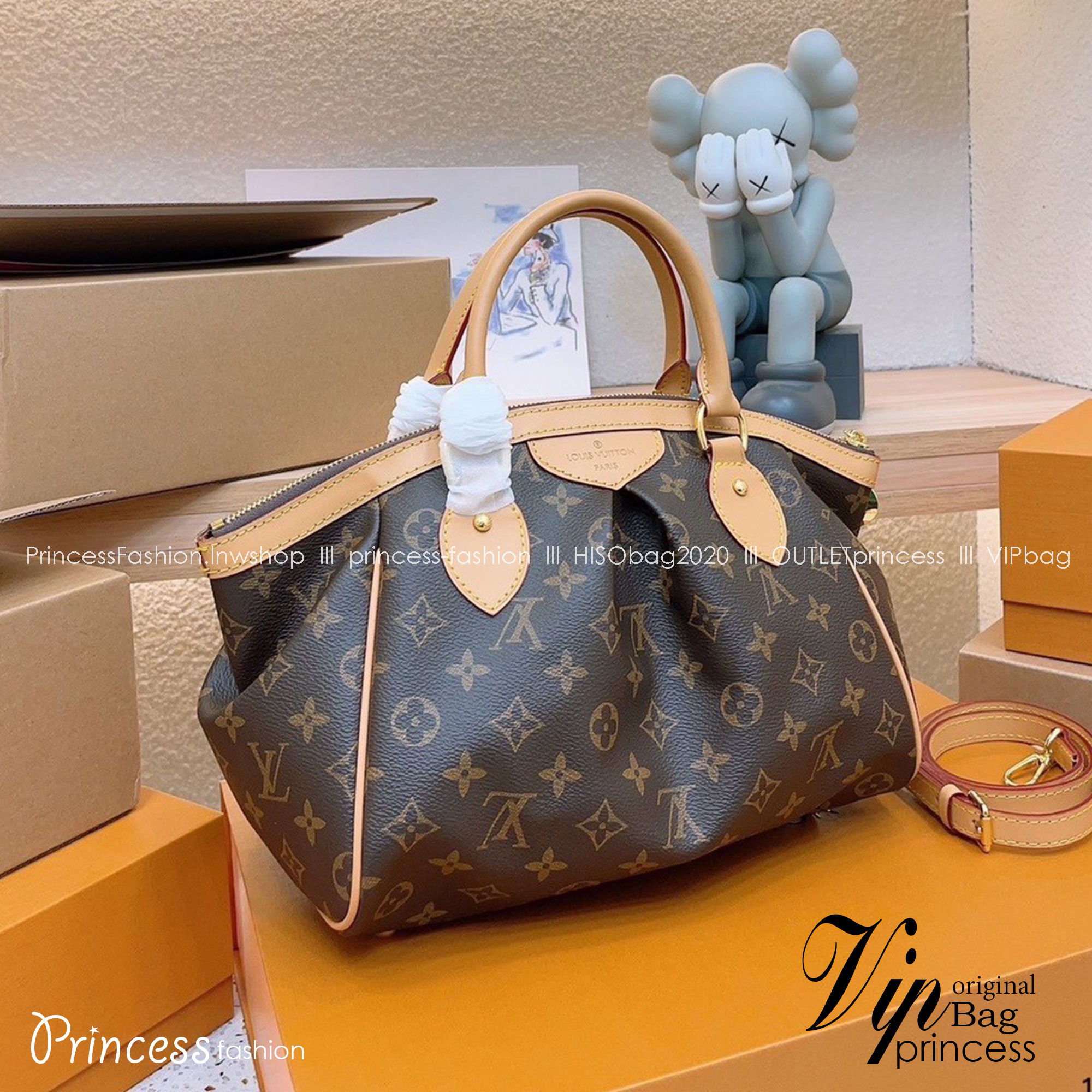 LV Tivoli PM HandBag / LV Bag พร้อมส่ง งานตามหาให้สาวๆได้สวย ในราคาจับต้องได้ กับกระเป๋าสะพายข้าง คลาสสิคแต่ดูผู้ดี งานปั้ม เป๊ะปังตามรูป