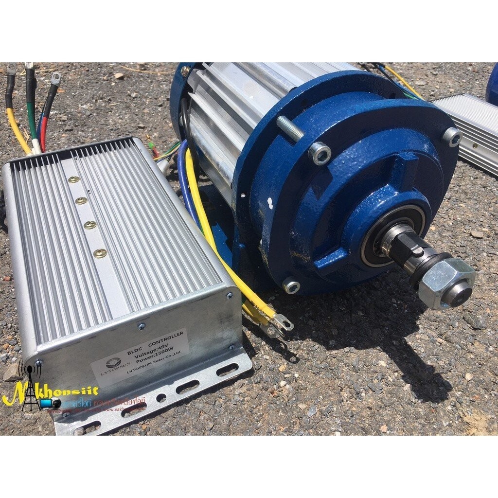 มอเตอร์ดีซีบัสเลส DC motor brushless มอเตอร์ไร้แปลงถ่าน 48v 1500W