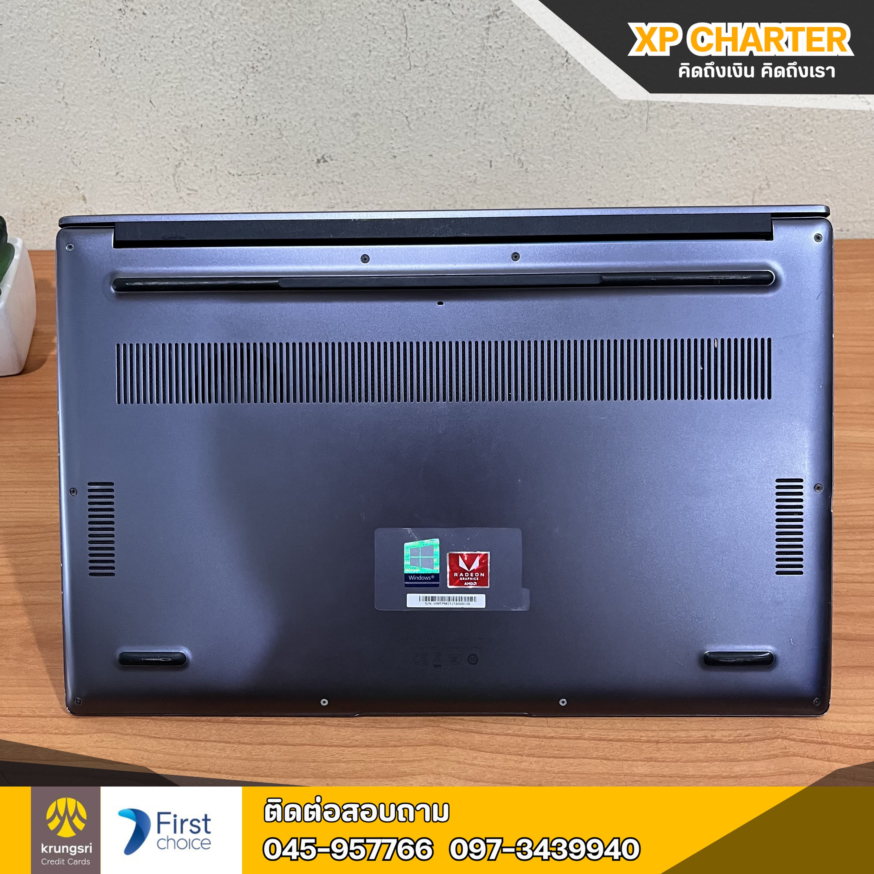 (ร15681) โน้ตบุ๊ค HUAWEI core Ryzen7 จอ 15.6"นิ้ว ** มีประกันร้าน 3 เดือน **