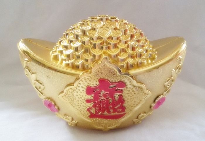 สินค้าหมดค่ะ ก้อนทองร่ำรวย เงินทองไหลมาเทมา(เสริมดวงปีชวด)ค่ะ