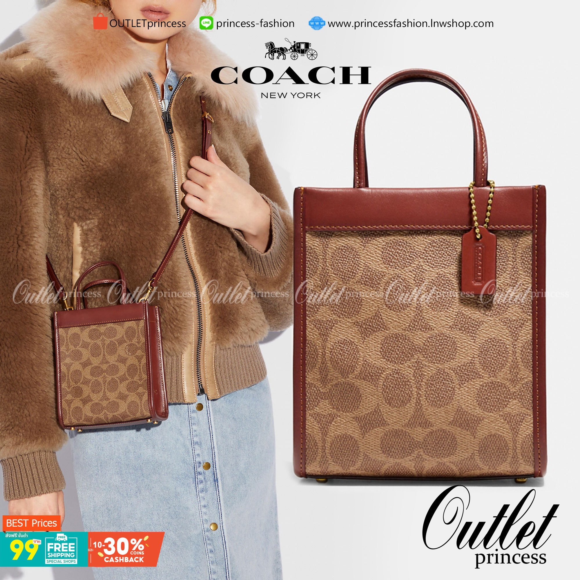 COACH MINI CASHIN TOTE ((C4828)) 💥พร้อมส่งที่ไทยรุ่นใหม่ล่าสุดค่ะ! กระเป๋าขนาดมินิ หนังแท้ หนังนิ่มสวย น่าใช้มากๆค่ะ ปากกระเป๋าแบบแม่เหล็ก ภายในสามารถใส่กระเป๋าเงินใบกลางได้;มือถือแบบตั้งได้ทุกรุ่น;ของจำเป็นจุกจิกสาวๆได้หลายอย่างนะคะ;พร้อมช่องเสีย