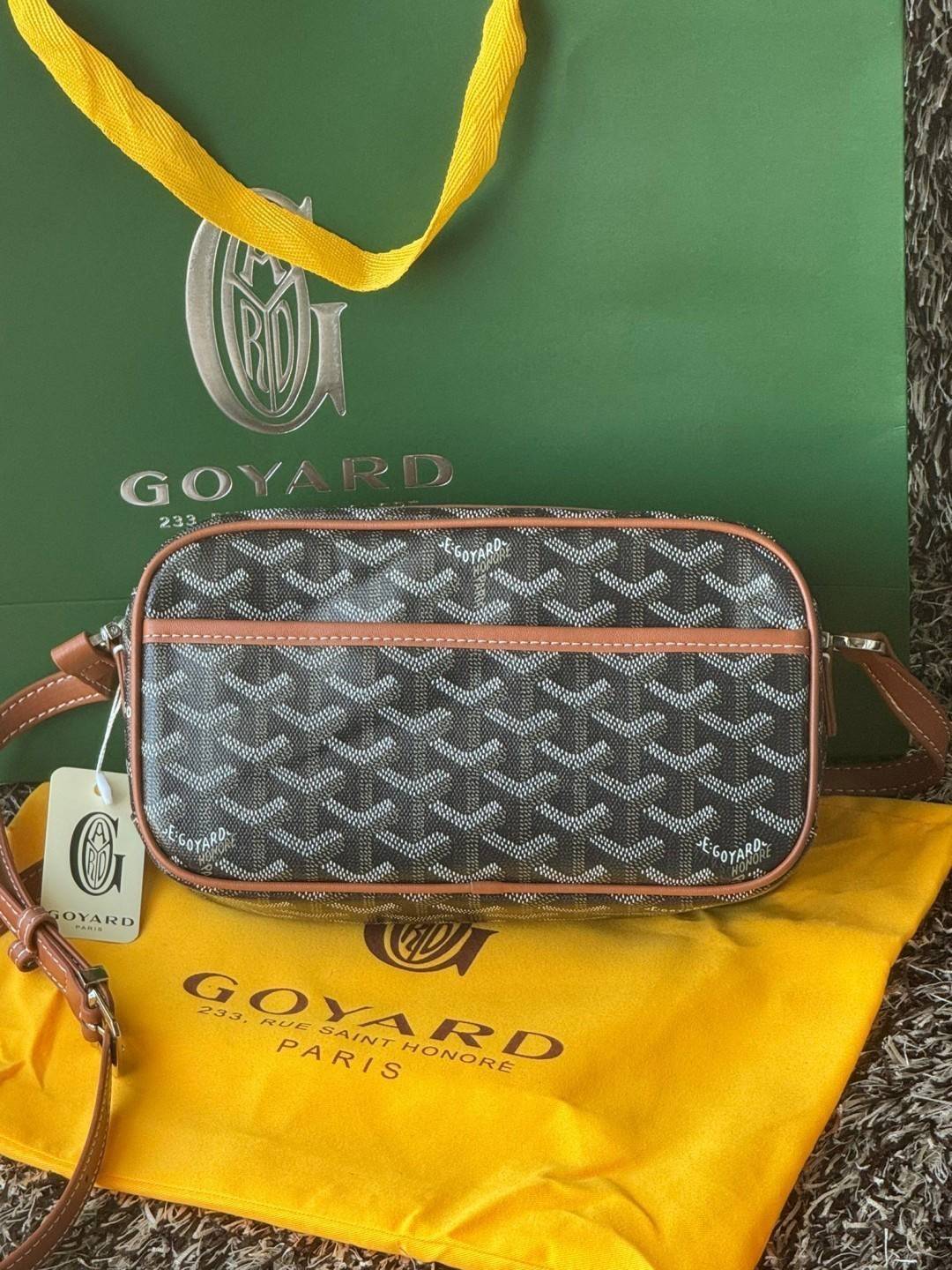 พร้อมส่ง 4 สี Goyard Cap Vert Crossbody Bag กระเป๋าสะพายสัญชาติฝรั่งเศส เกรดออริ สลับแท้ 1:1 ใช้ต่างประเทศได้