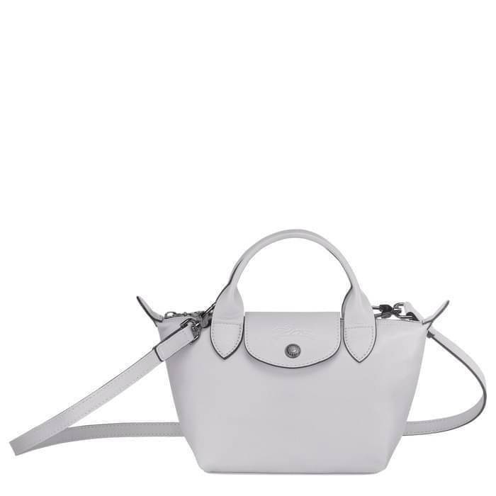 ของแท้ 100% Longchamp LE PLIAGE CUIR TOP HANDLE BAG Color: Black,Orange,Sienna, Navy,Nordic,Grey,Lichen