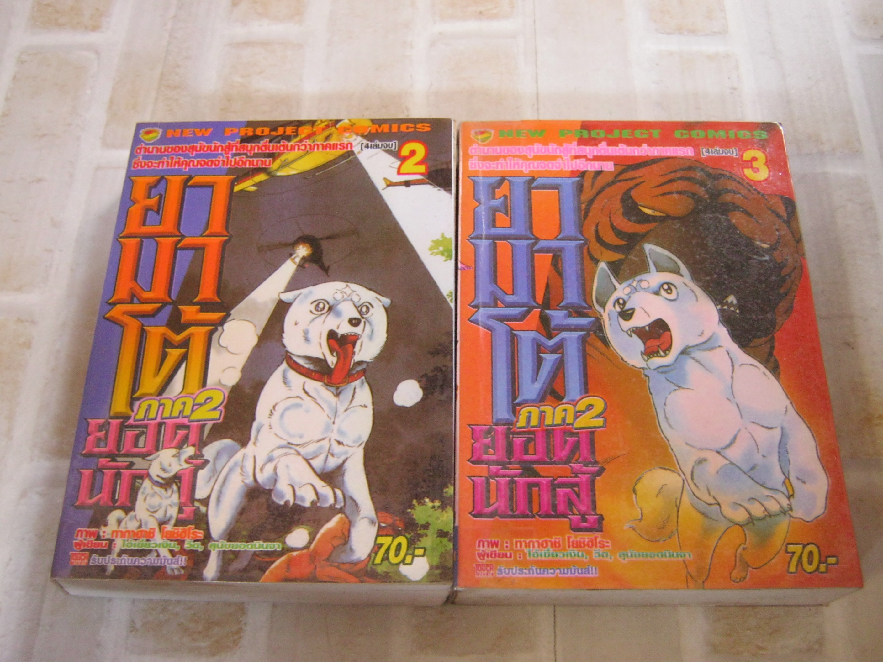 ยามาโต้ยอดนักสู้ ภาค 2 ชุด เล่ม 2,3 ( 4 เล่มจบ ) ***สินค้าหมด***