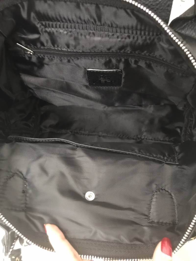 รุ่นขายดี Must Have มาเพิ่มละคะ 🐼 KEEP ทรง longchamp รุ่น Duo Sister - สี Classic black ตัวกระเป๋าหนังแกะสังเคราะห์ ลายหนังสวยมากๆคะ นิ่ม สุดๆ