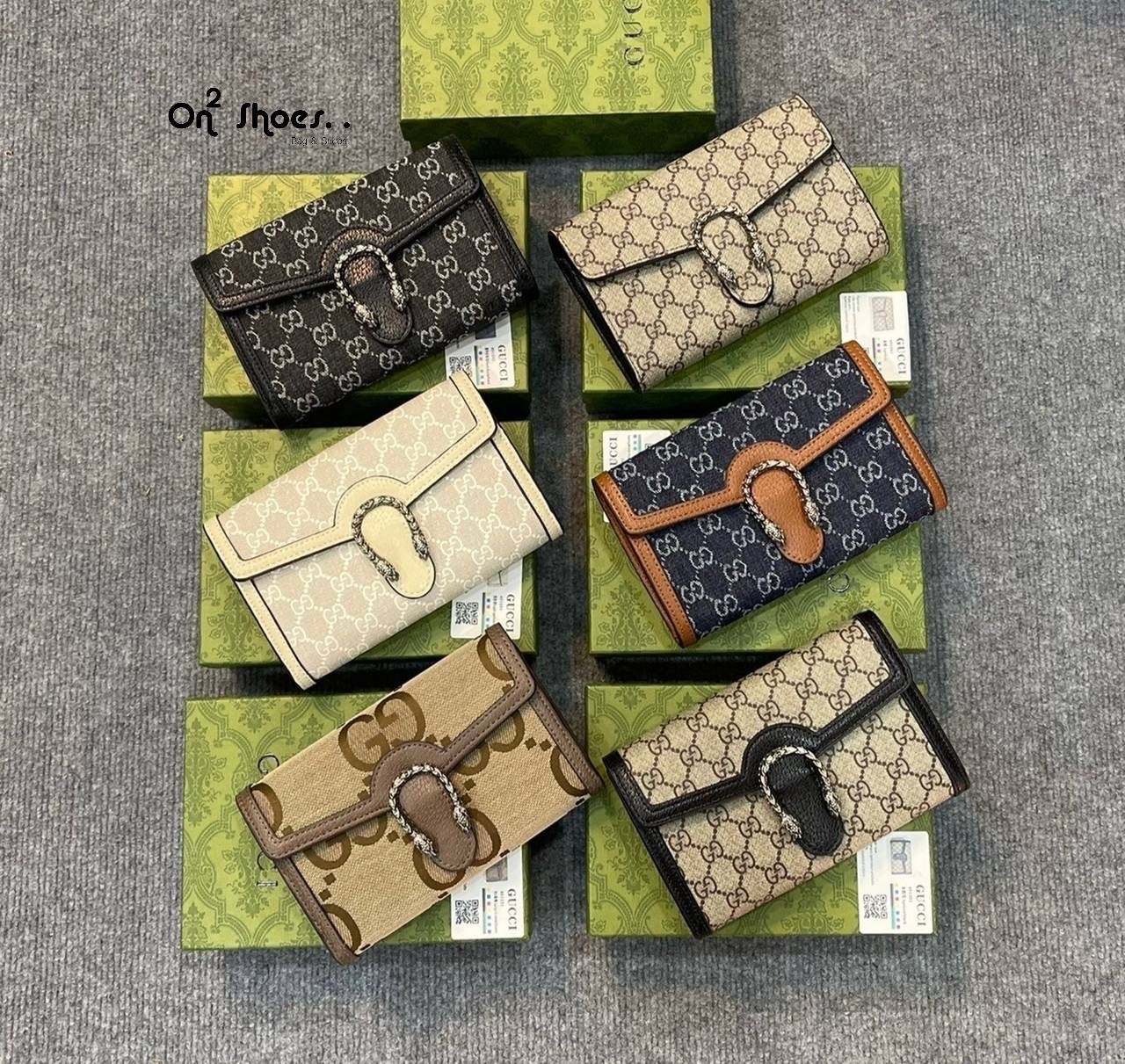 GUCCI Dionysus GG chain wallet / GG Dionysus Wallet พร้อมส่งที่ไทย งานสวยเลยค่า ขนาดกำลังน่ารัก อะไหล่สั่งผลิตเฉพาะรุ่น สะพายขึ้นไหล่คือสวยหรูเลยค่า