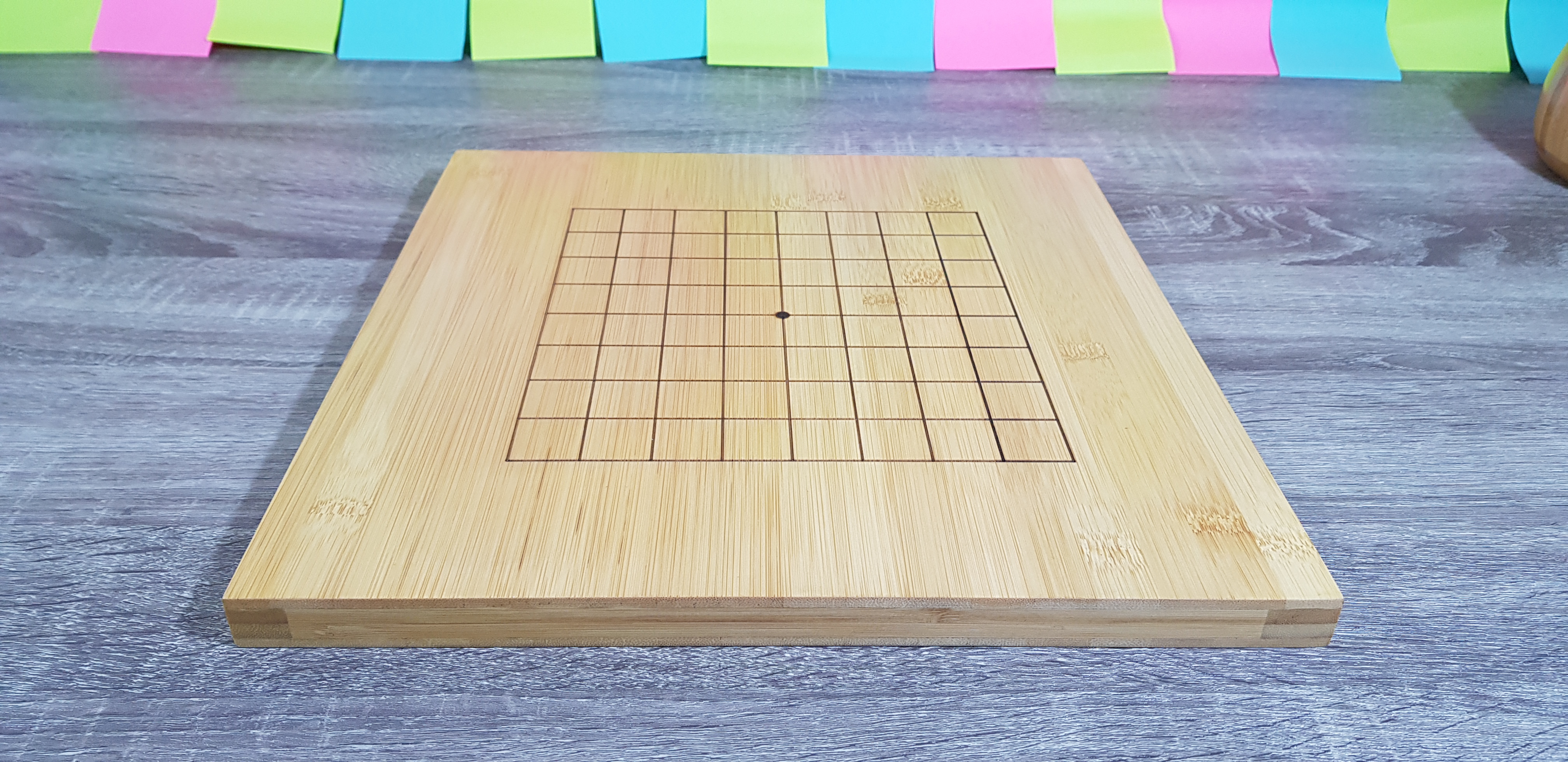 กระดานหมากล้อมไม้Torreyaหนา2 ซม.13เส้นและ9เส้น ขนาด32x31cm.