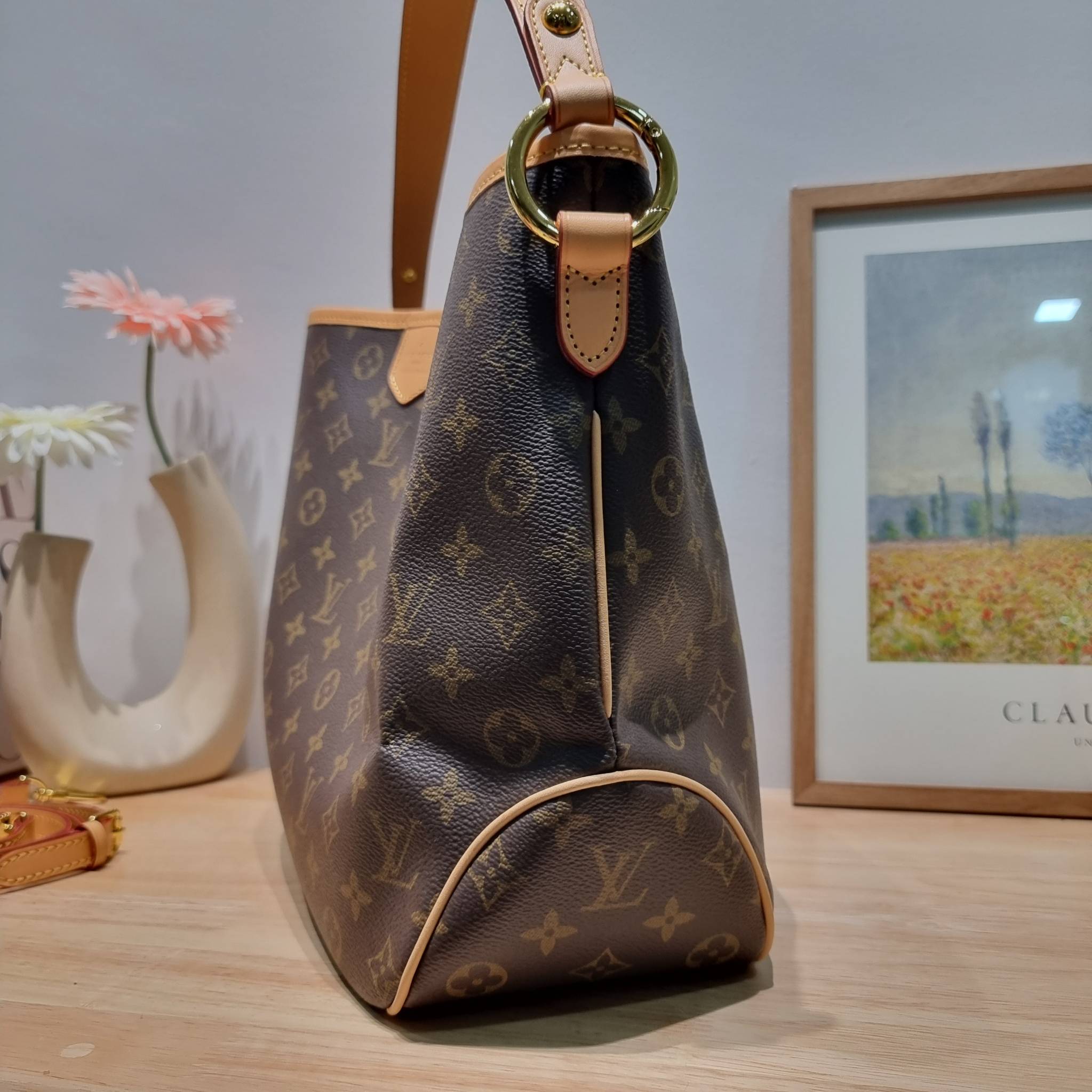 LV delightful bag / LV CARRYALL Monogram Canvas / LV Shopping Bag กระเป๋าทรงโท้ทใบใหญ่ ขนาดจุได้แบบล้นๆ สมใจใครที่มองหากระเป๋าใบโปรด