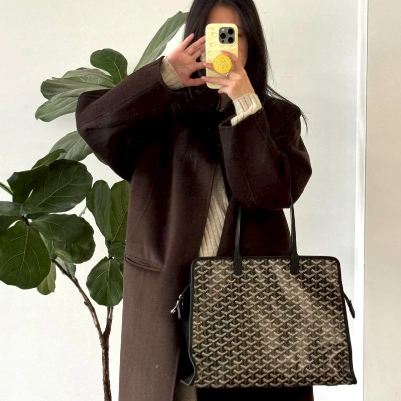 Goyard Hardy PM Tote Bag กระเป๋าสะพายทรงโท้ท ทรงเหลี่ยมใบใหญ่ ภายในโล่งกว้างมาก จุของได้ครบ