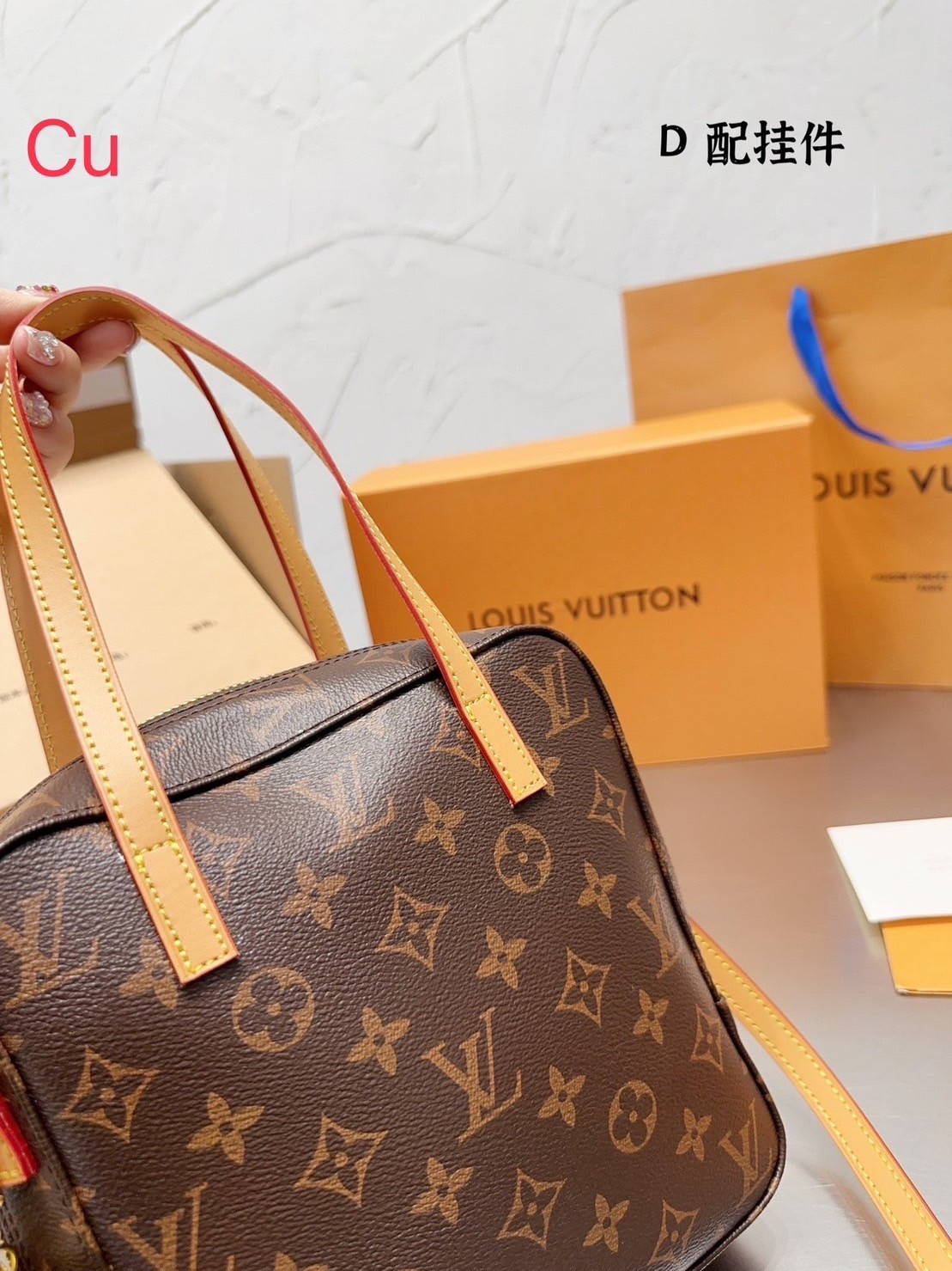 LV Spontini Tote Bag กระเป๋าทรงโท้ทวินเทจ รุ่นตามหาที่หายากมากๆ พร้อมส่งแล้ววันนี้ รีบจับจองน้าา งานพิมพ์ลายโมโนแกรมคมชัด ซิปรอบ หูจับในตัวพร้อมสายสะพายยาว ภายในโล่งกว้าง สวยคลาสสิก