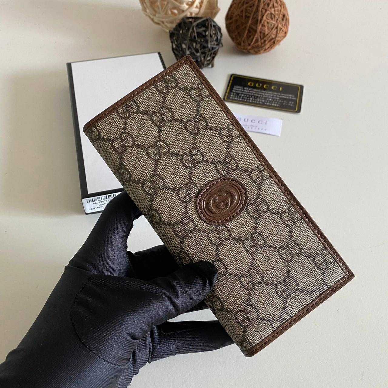 VIP 】Gucci Wallet long กระเป๋าสตางค์ใบยาวสำหรับผู้ชาย งานหนังแท้ รุ่นพิเศษครบเซ็ท ราคาคุ้มที่สุด ต้อนรับปีแห่งความปัง!! เอ็กซ์คลูซีฟมาก!!