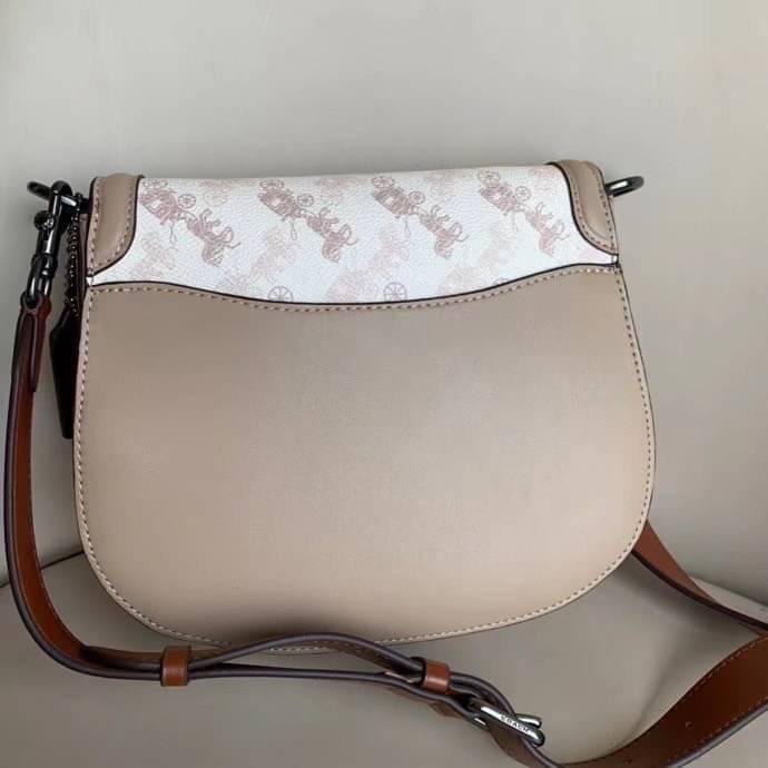 COACH 0745 Printed coated canvas and glovetanned leather