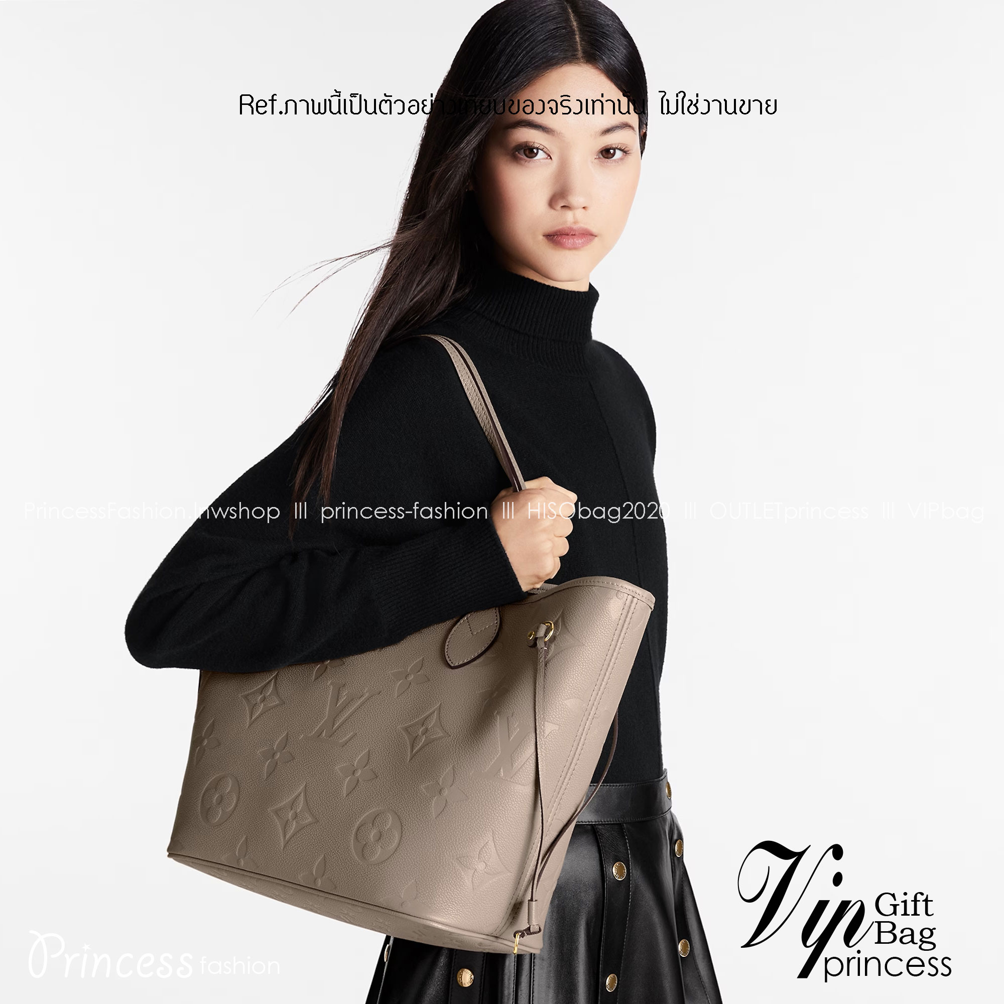 LV Neverfull MM Monogram Empreinte / LV Tote Bag ดีไซน์สีใหม่ พร้อมใบเล็ก สีสันโดดเด่นไม่ซ้ำใคร แต่งแต้มลงบนกระเป๋าสร้างดีเทลให้ดูมีมูลค่าเพิ่มขึ้น อัพลุคได้เลย