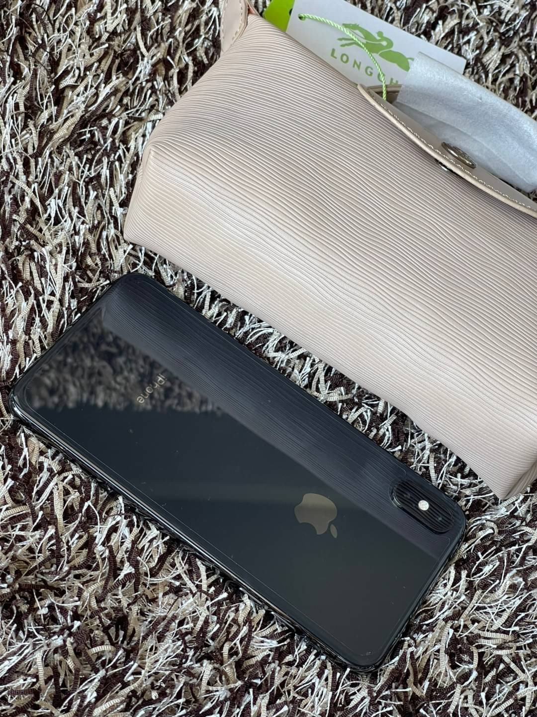 LONGCHAMP LE PLIAGE CITY POUCH WITH HANDLE Taupe - Canvas (ไม่มีสายยาว) กระเป๋าเครื่องสำอางแบบมีซิปพร้อมหูหิ้วใบนี้เหมาะสำหรับการจัดระเบียบกระเป๋าของคุณ