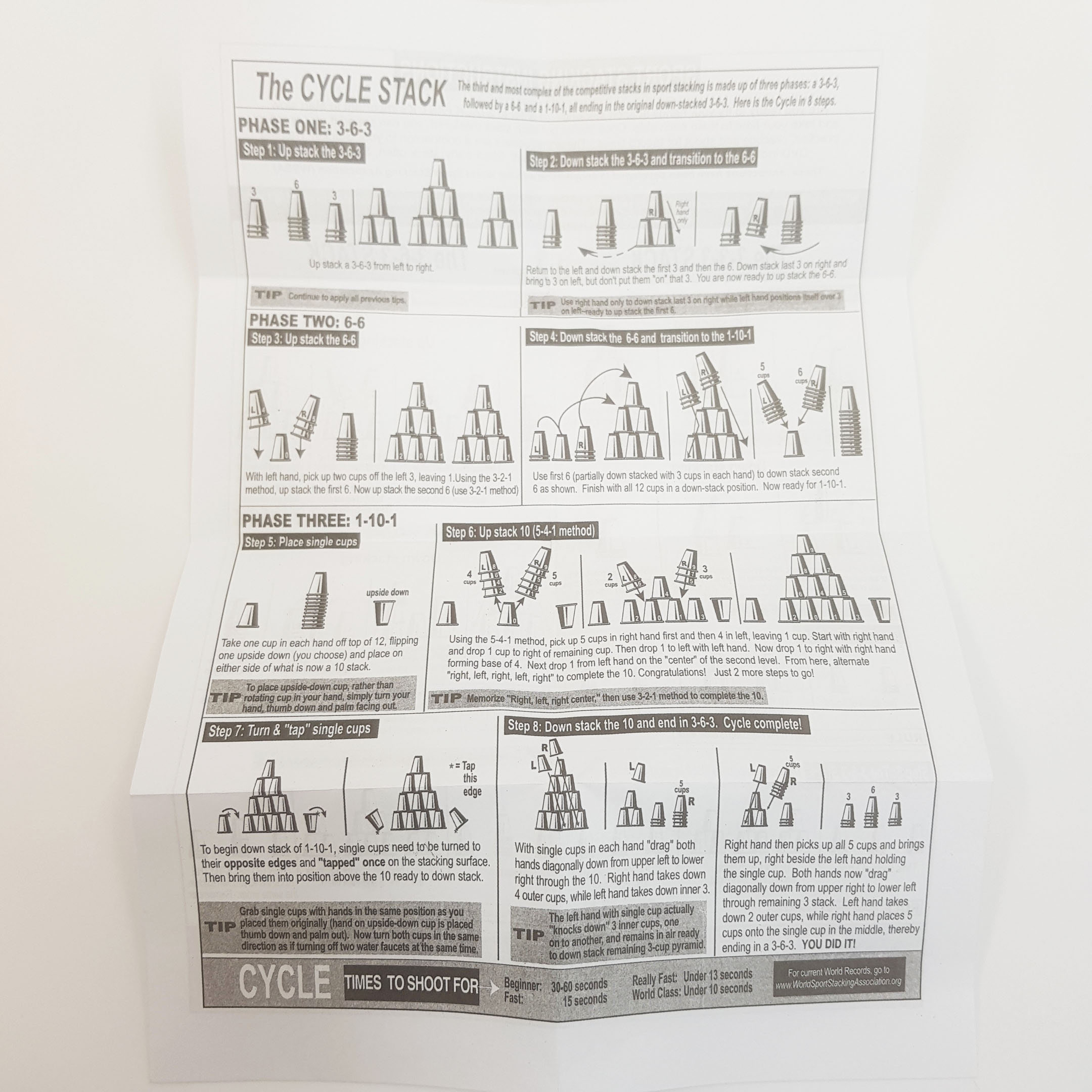 สปีดแสต็ค แก้วแสต็ก(Majic Flying Stack Cup)