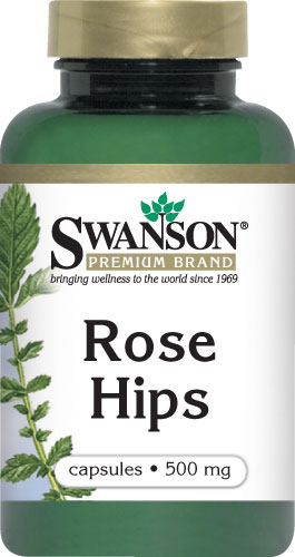 ส่งฟรีลงทะเบียนมีพร้อมส่งค่ะ Swanson Rose Hips 500 mg 120 Caps