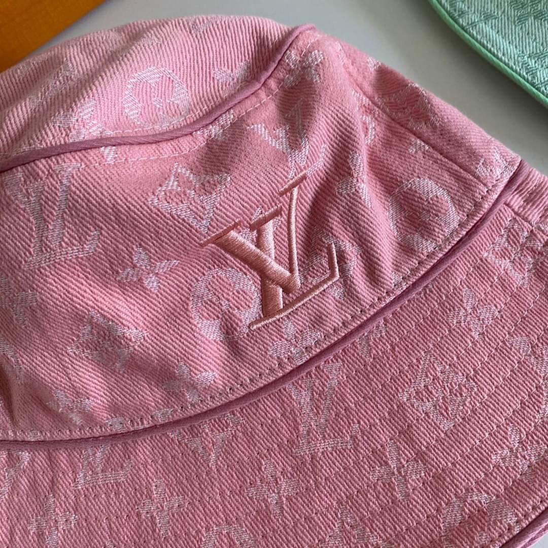 พรีเมี่ยมกิ๊ฟแท้ 100% 】พร้อมส่งที่ไทย!! ที่นี่ที่เดียว Louis Vuitton Bucket Hat 4colors สีพาสเทลสวยละมุนมากค่ะ มีจำนวนจำกัดนะคะ