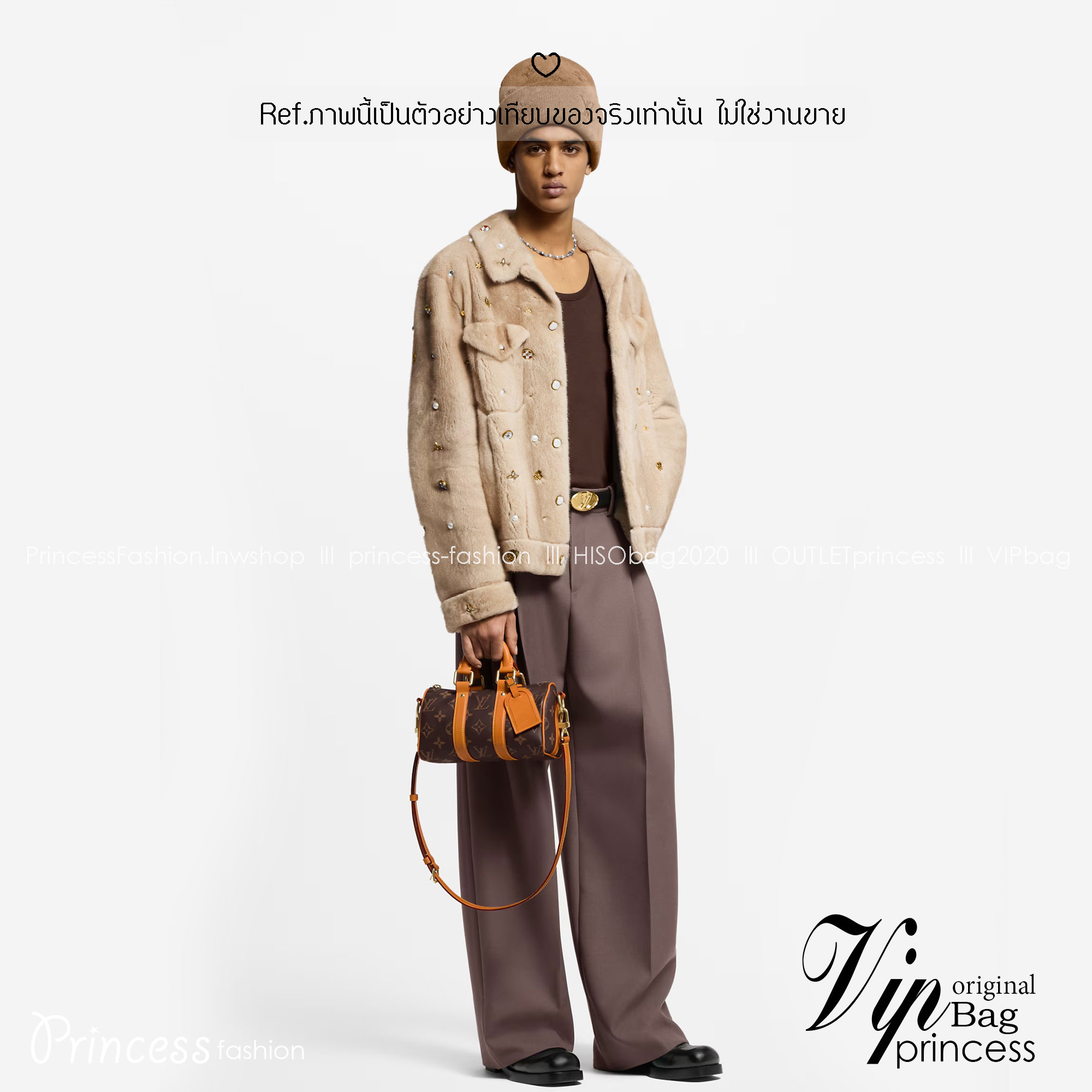 LV Keepall Bandoulière 25 Bag Monogram Canvas กระเป๋าสะพายทรงหมอนวินเทจสุดคลาสสิค ดีเทลเป็นเอกลักษณ์ เรียบหรู