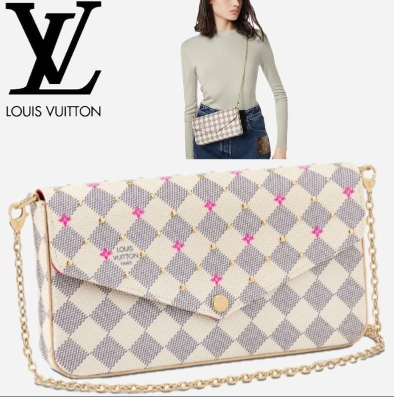 VIP 🥂 อัพลุคให้ตัวเองดูดีกับกระเป๋าทรงคลัท//สะพายครอสบอดี้ร์แถมเป็นรุ่นที่ใช้ได้ตลอดทั้งวันด้วยนะคะ Louis Vuitton Monogram Casual Style Calfskin / LV Monogram Casual กระเป๋าทรงคลัทแบบฝาปิด หนังแท้ ลายสวยมากๆค่ะ