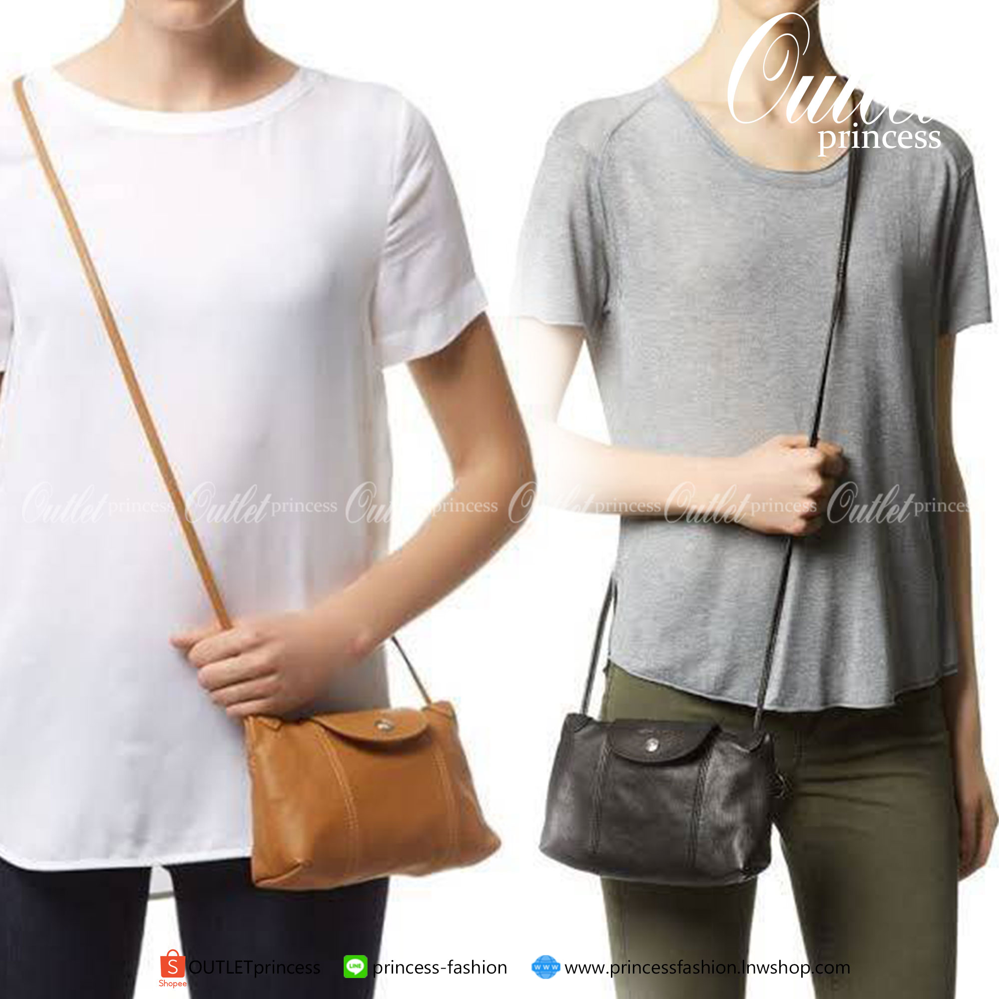 Longchamp Le Pliage Cuir Crossbody Bag อีกหนึ่งคอลเลคชั่น Le Pliage Cuir หนึ่งในตระกูลกระเป๋าสุดไอคอนิก