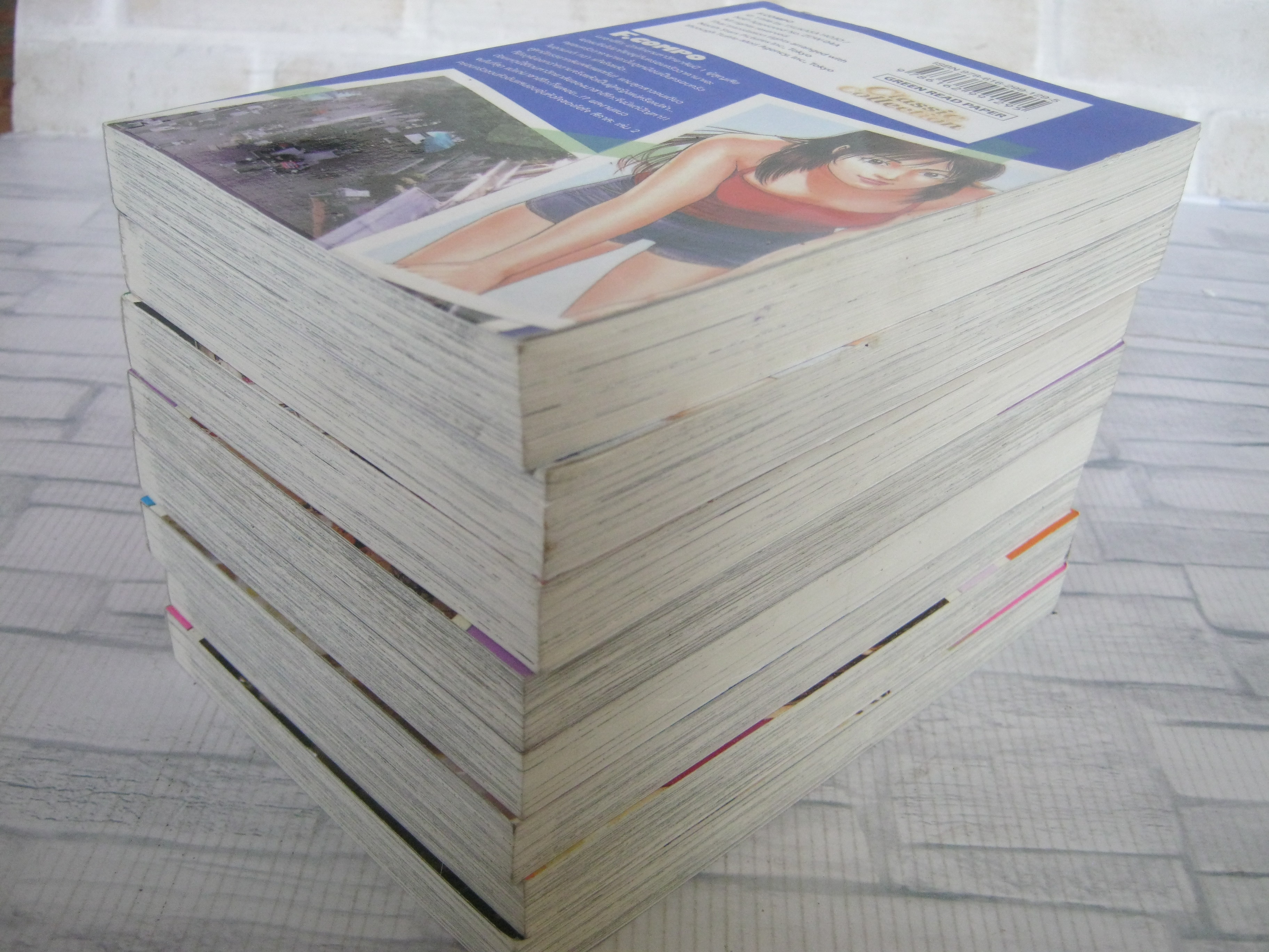 F. COMPO อลวนรักสลับขั่ว ชุด เล่ม 2,3,4,5,6,7,8,9 Tsukasa Hojo เขียน ขาดเล่ม 1,10,11 ( 11 เล่มมจบ ) (สภาพสะสม)