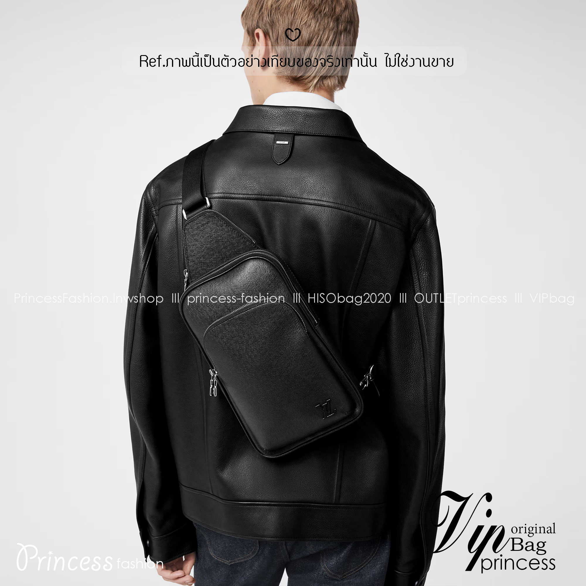 LV Avenue Slingbag NM Taiga Leather กระเป๋าสะพาย/คาดอก หนังไทก้าสวยคลาสสิก สง่างามตลอดกาล มีไว้ไม่มีเอาท์ ท่านชายควรมีมากค่ะ เกรดท็อป ออริ เทียบแท้ 1:1 เกรดดีสุด