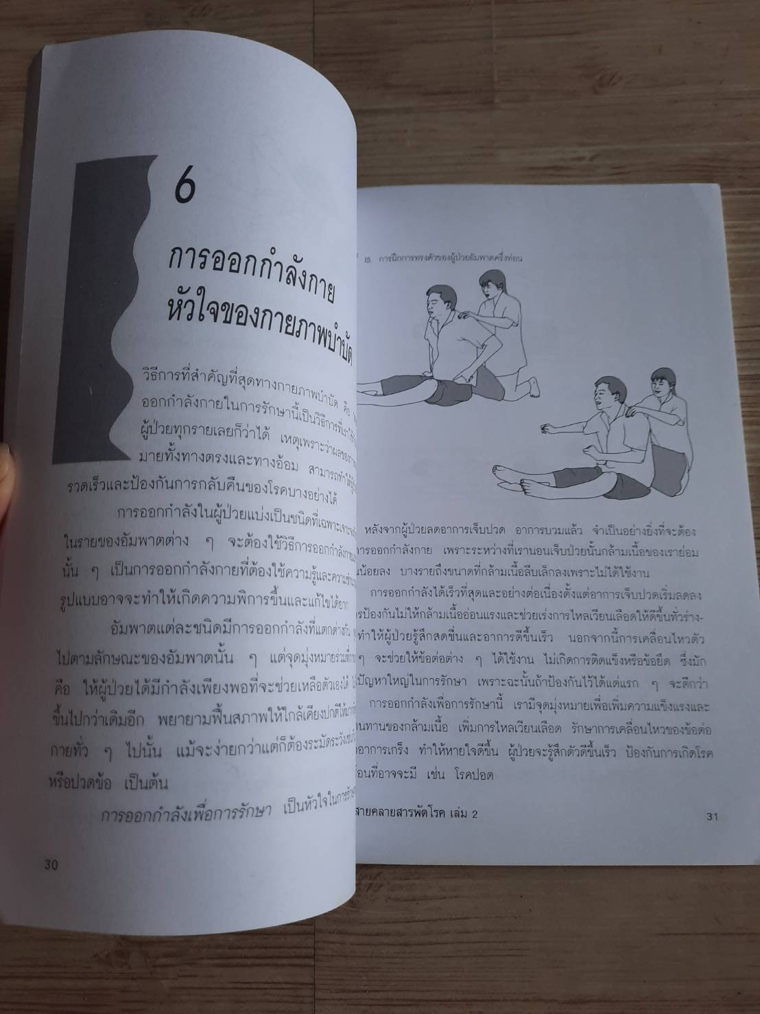 ยืดเส้นสาย คลายสารพัดโรค เล่ม 2 พิมพ์ครั้งที่ 4 มานพ ประภาษานนท์ เขียน