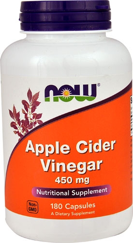 (Pre-order) Now Foods Apple Cider Vinegar 450 mg 180 Capsules