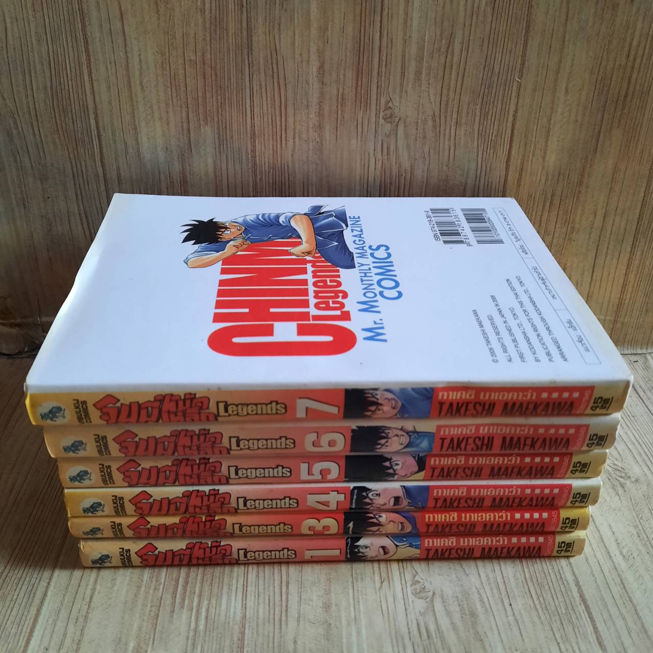 จินมี่หมัดเหล็ก Legends ชุด เล่ม 1,3,4,5,6,7 (ขาดเล่ม 2) (สภาพสะสม )