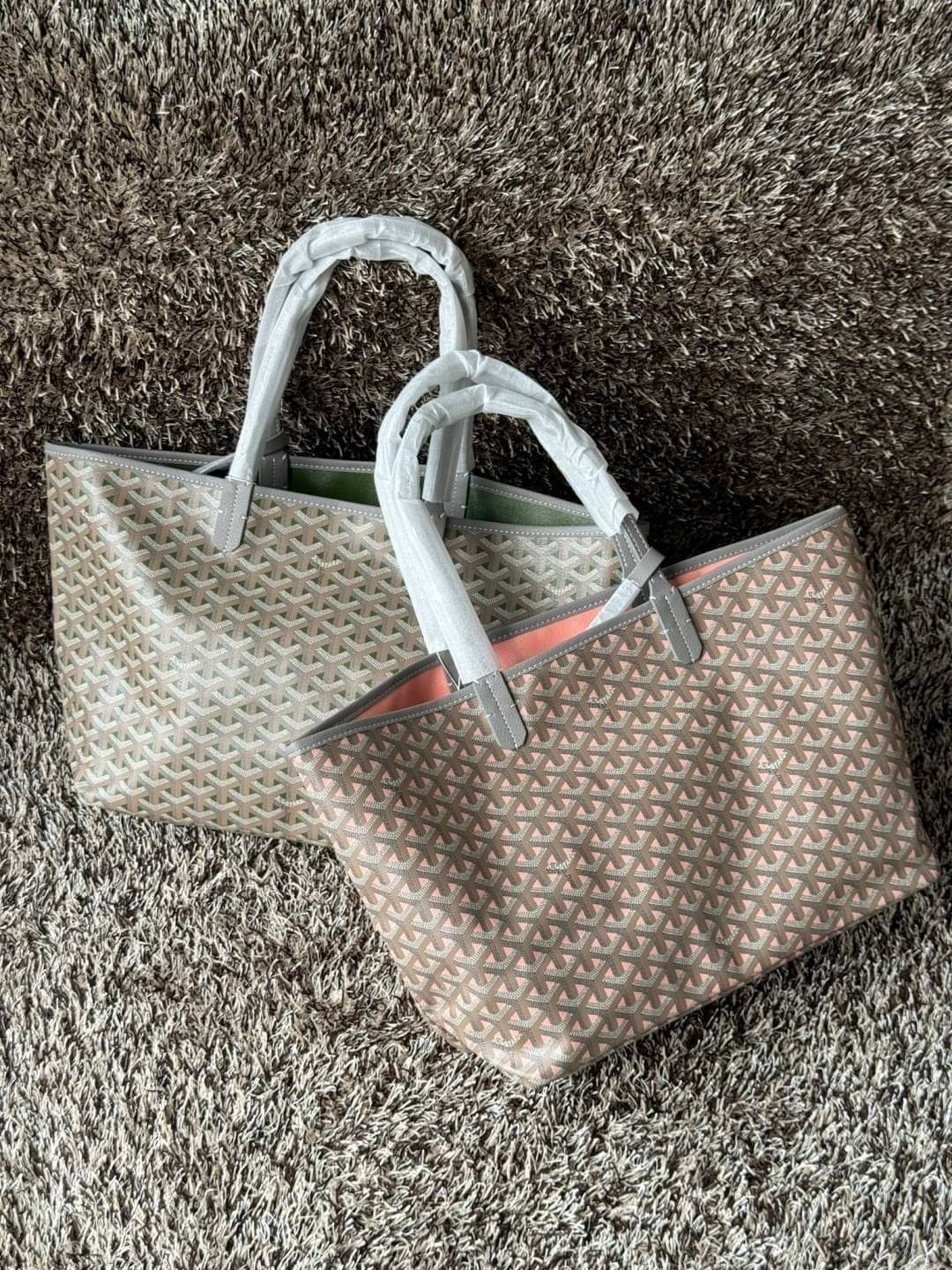 พร้อมส่ง 2 สี PM 35cm GOYARD SAINT LOUIS CLAIRE-VOIE PM BAG กระเป๋าทรงโท้ทใบใหญ่ เกรดออริ สลับแท้ 1:1