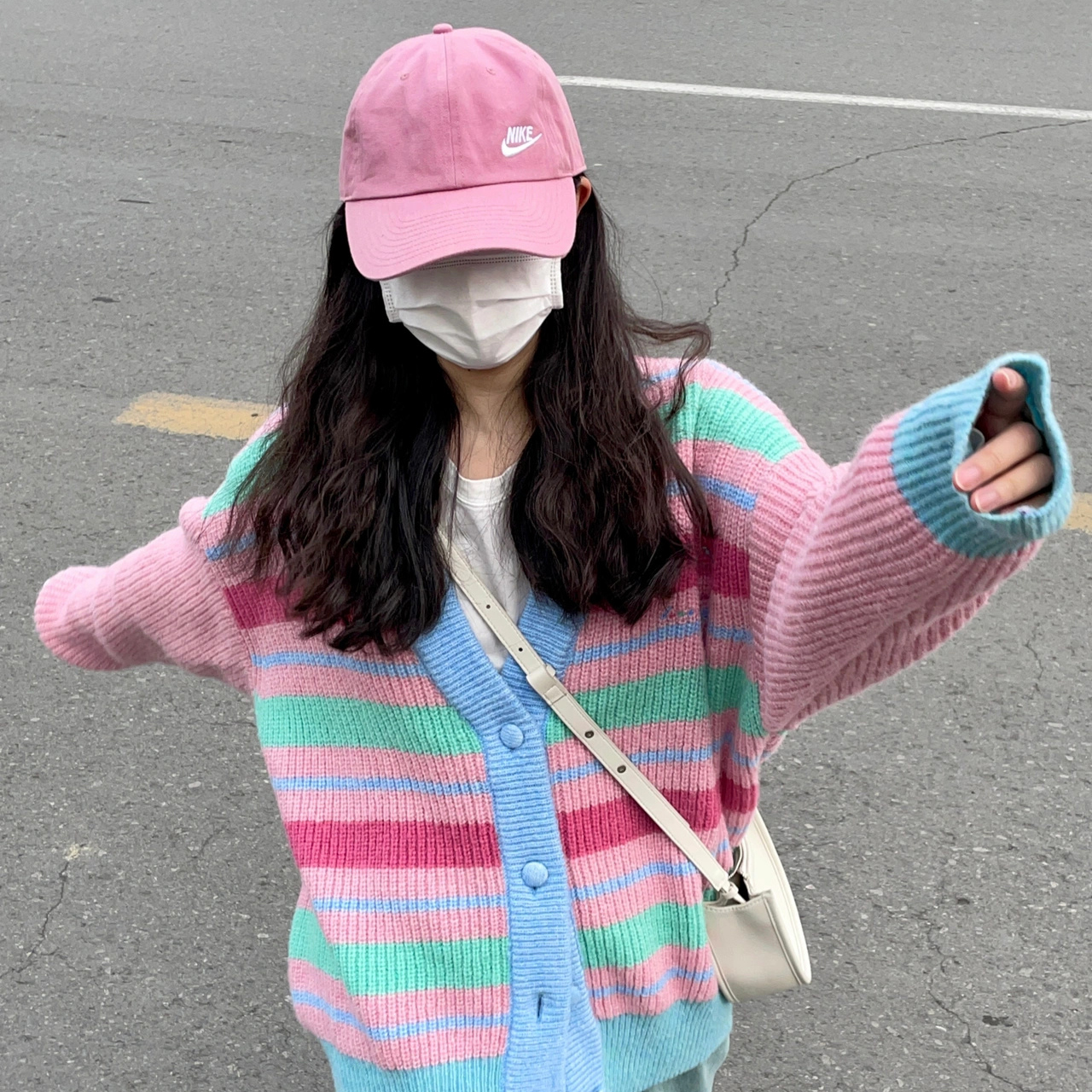 พร้อมส่ง 🥐🥨 Cyril Sweater เสื้อไหมพรมแขนยาวทอสีหวานน่ารักมากผ้าเนื้อนิ่ม (38269)