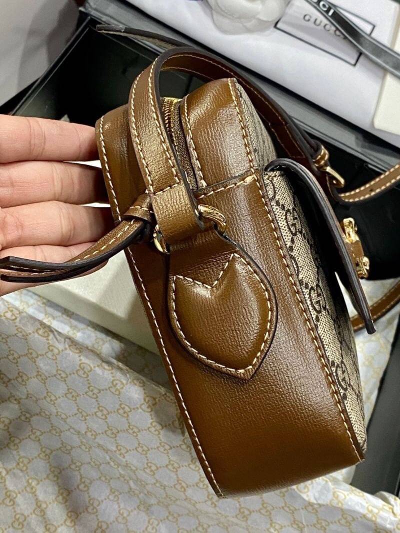 VIP 】หนังแท้ Gucci Horsebit 1955 small shoulder bag พร้อมส่งที่ไทย